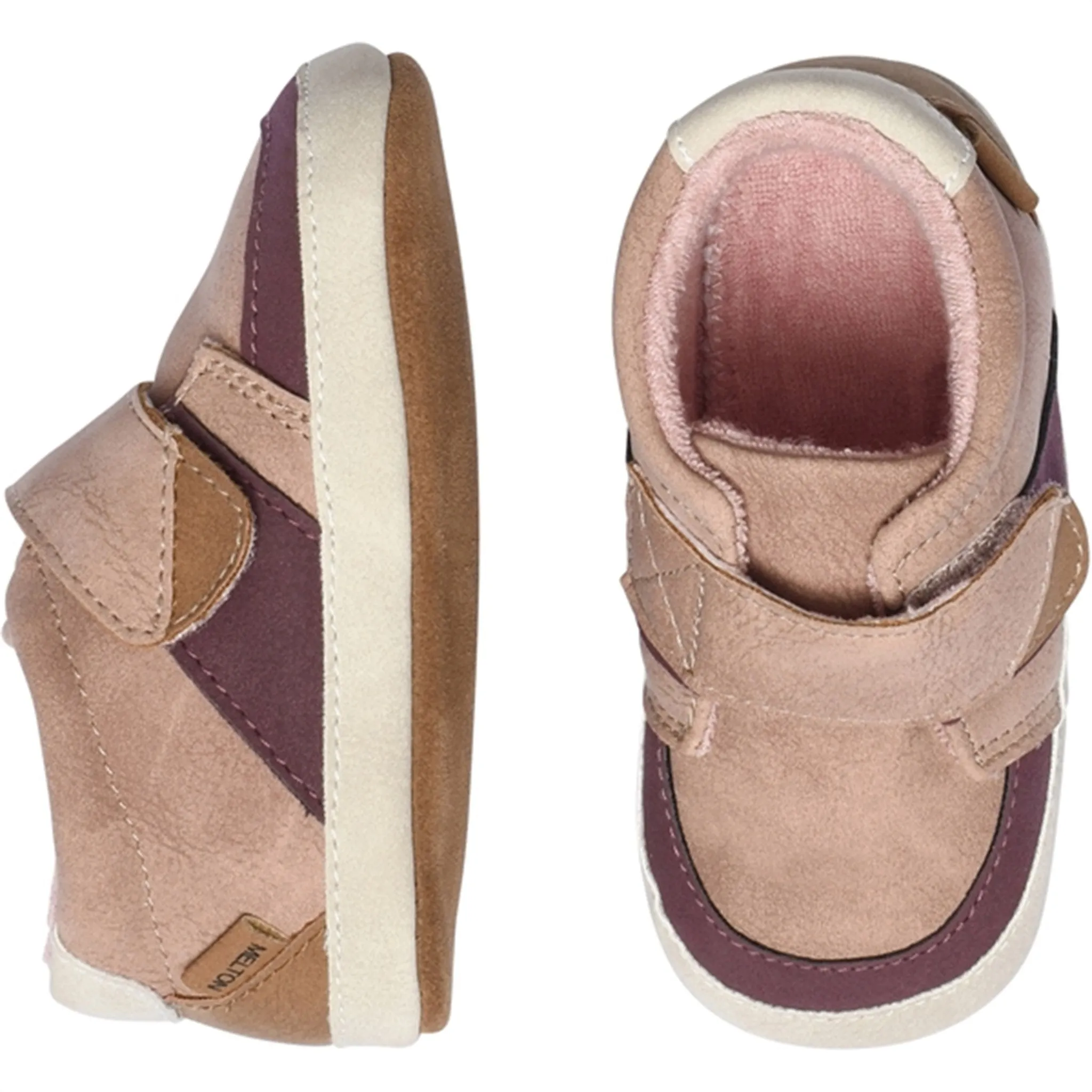 MELTON Sneaker Slippers Café Au Lait