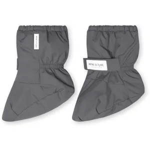 MINI A TURE Winn Cover Booties Forged Iron Blue
