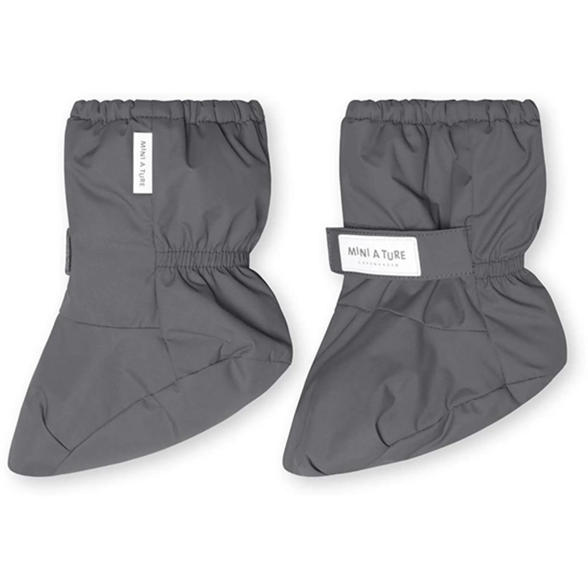 MINI A TURE Winn Cover Booties Forged Iron Blue