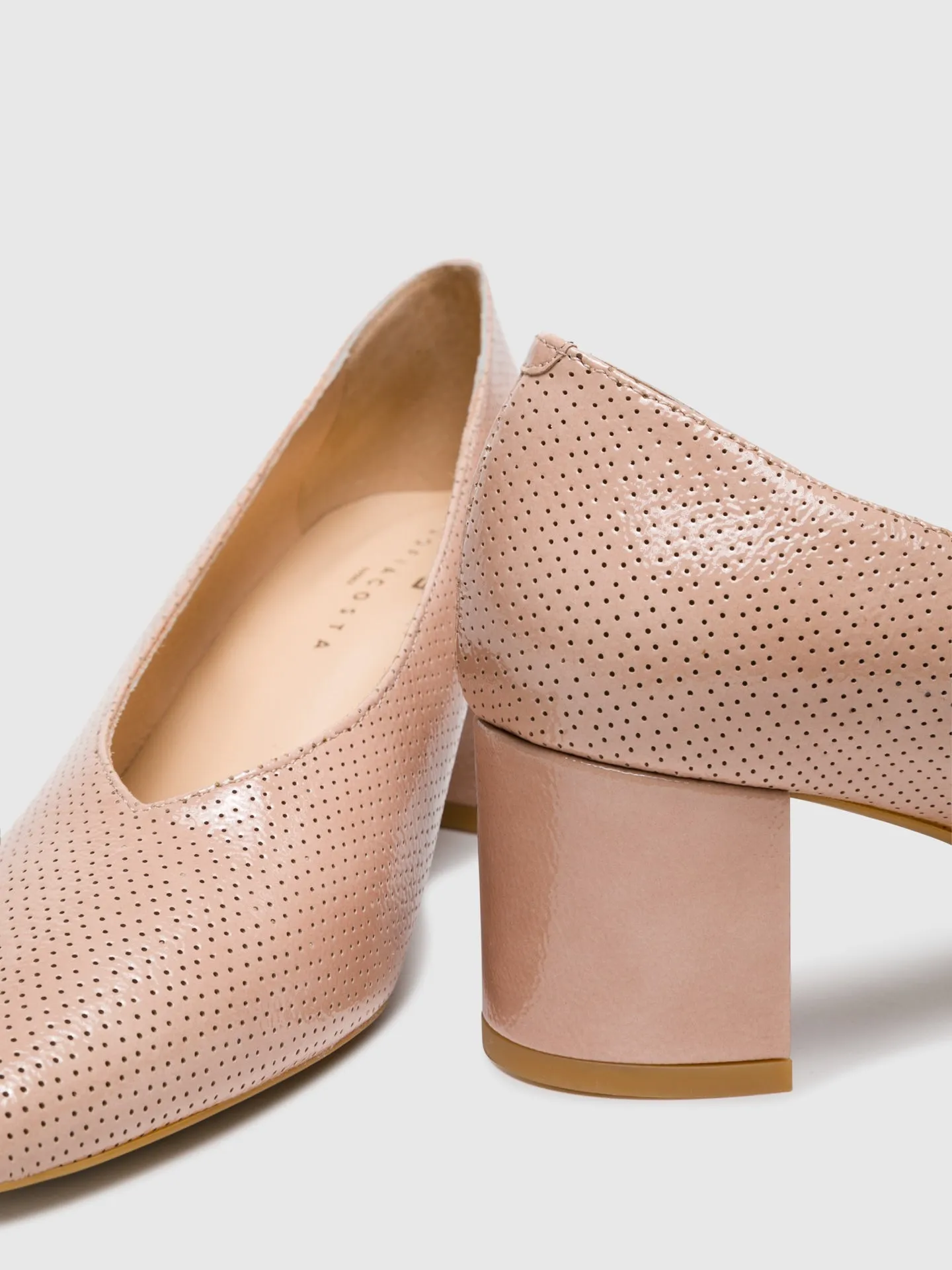 Pink Pointed Toe Shoes