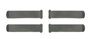 Plae Tabs - Grey Suede 4 Pack