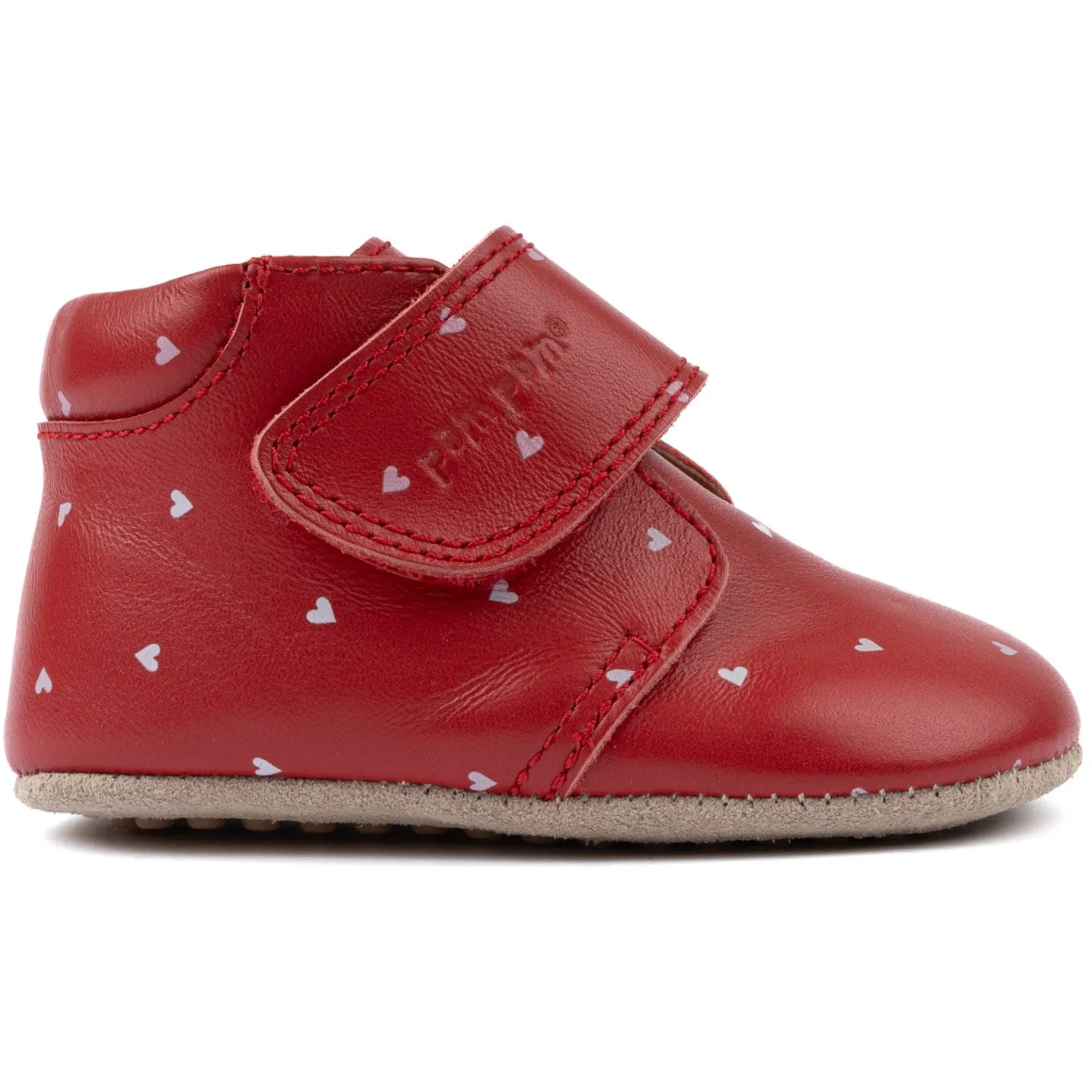 Pom Pom Heart Beginners™ Shoe Velcro Print