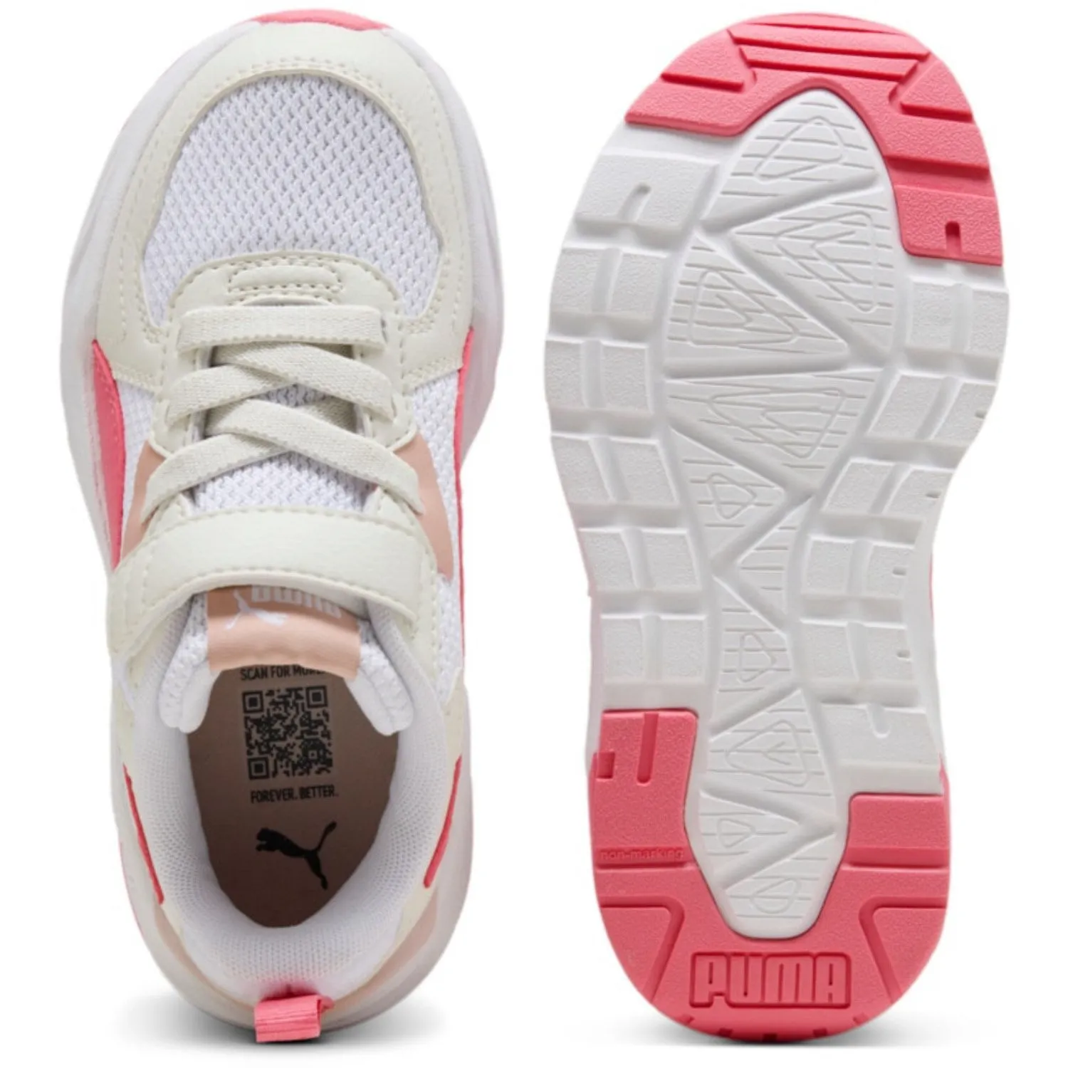 Puma White Trinity Lite AC  PS Sneakers
