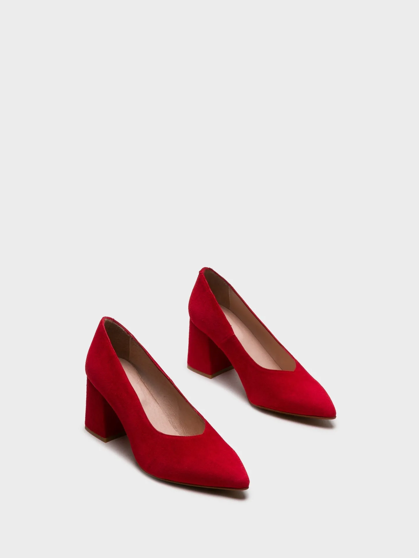 Red Pointed Toe Shoes