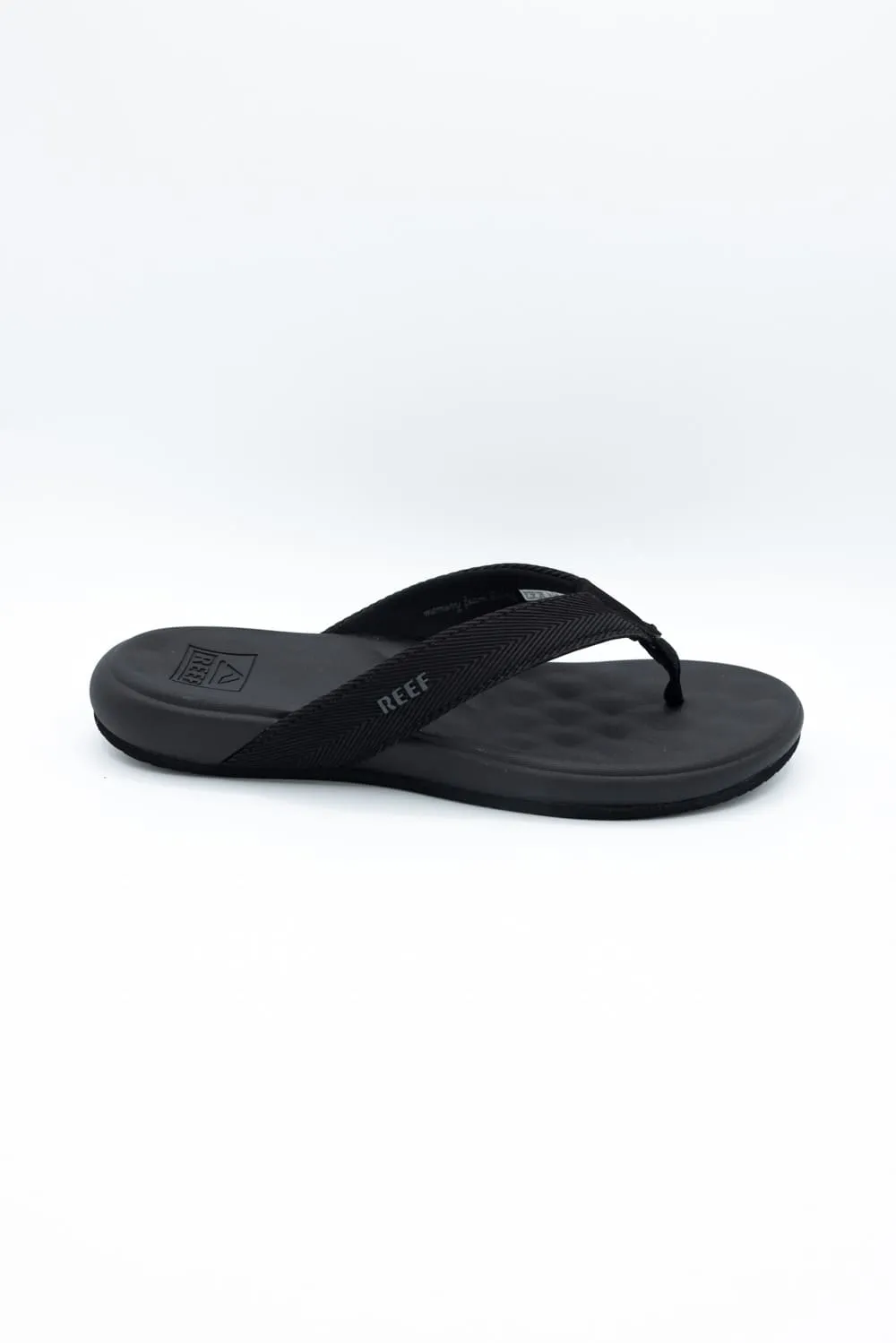 Reef Cushion Melody Flip Flops for Women in Black | CJ5416