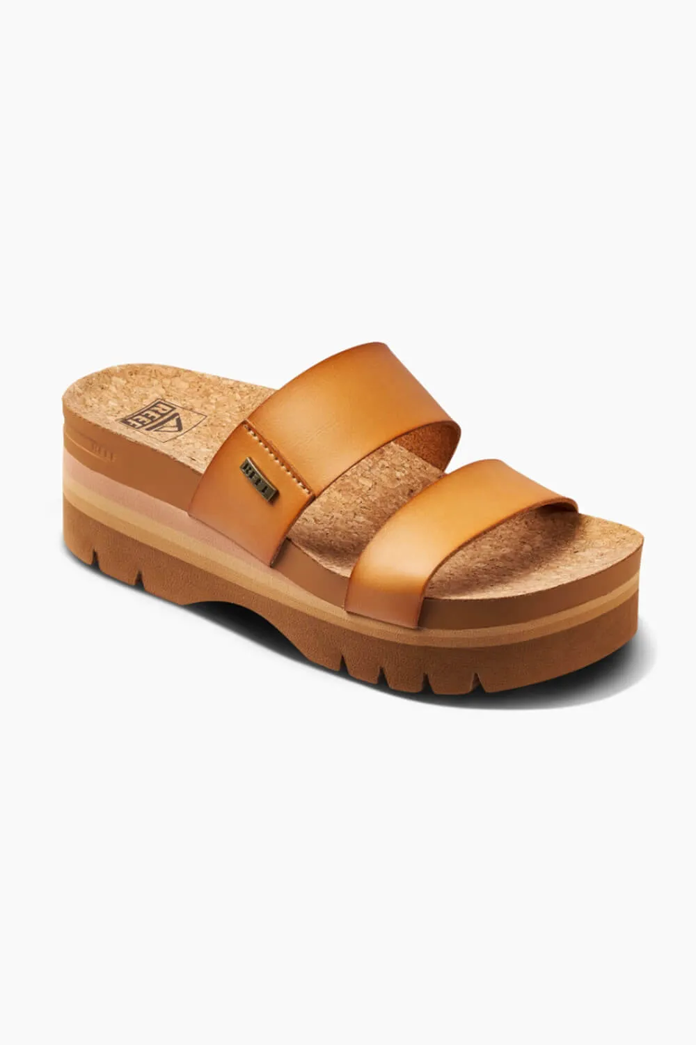 Reef Cushion Vista Higher Sandals for Women in Natural | CJ0655