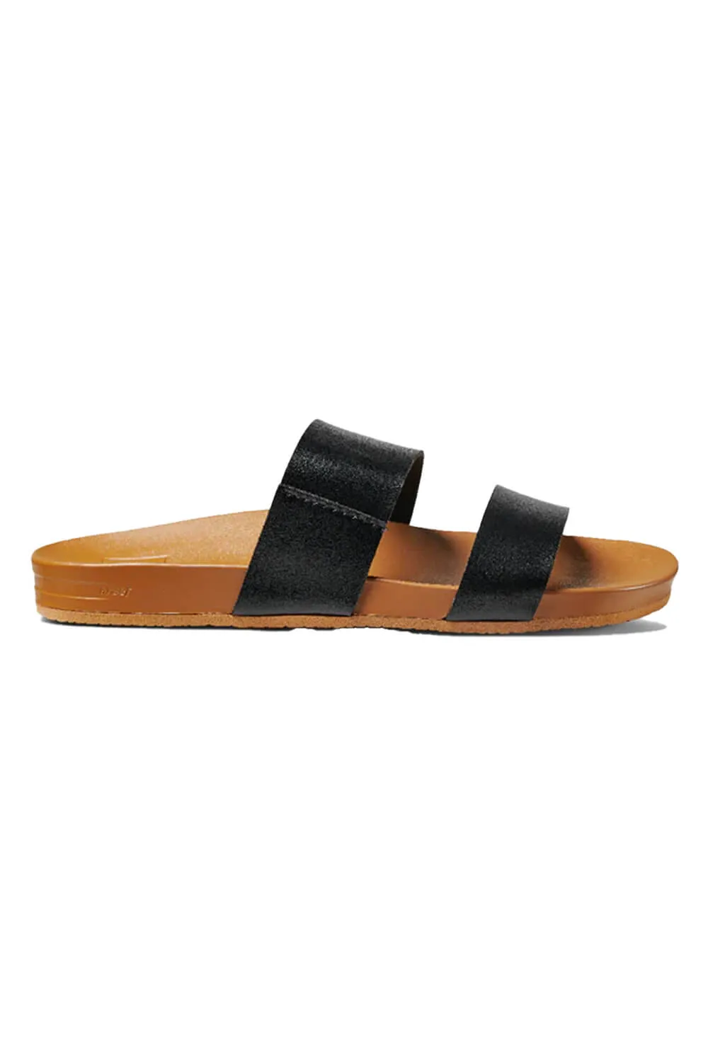 Reef Cushion Vista Sandals for Women in Black/Natural | RF0A3OKSBLN
