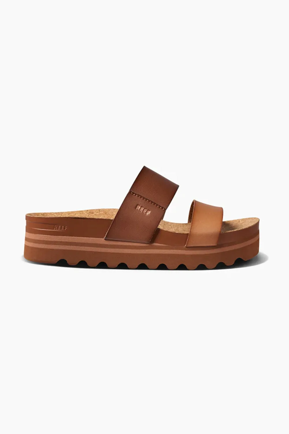Reef Shoes Cushion Vista High Sandals for Women in Espresso Duo | CJ36062