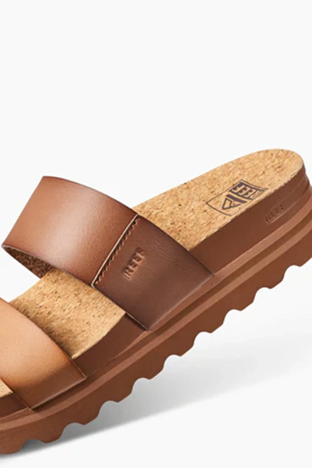 Reef Shoes Cushion Vista High Sandals for Women in Espresso Duo | CJ36062