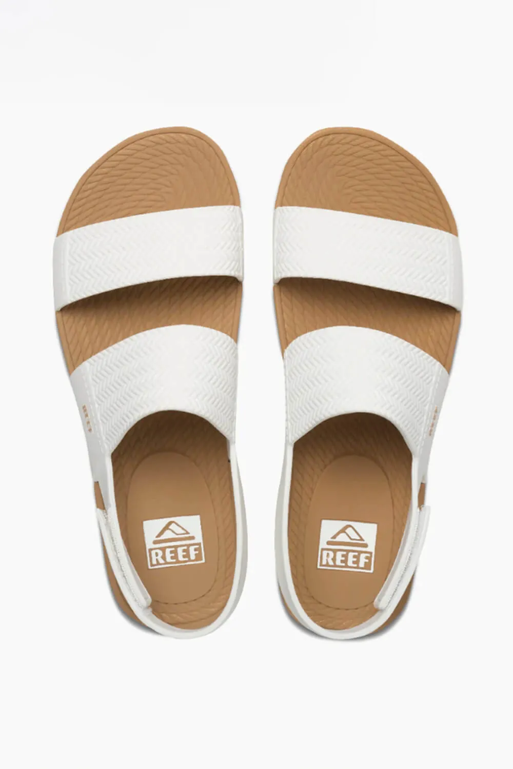 Reef Water Visa Sandals for Women in White/Tan | CI8574