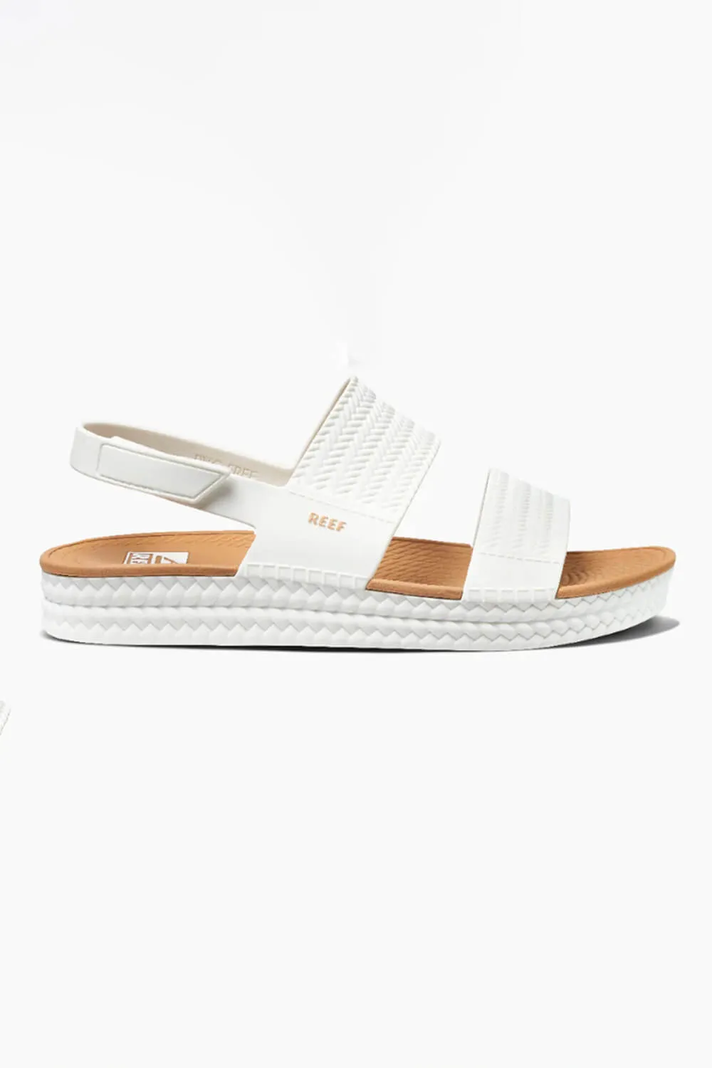Reef Water Visa Sandals for Women in White/Tan | CI8574