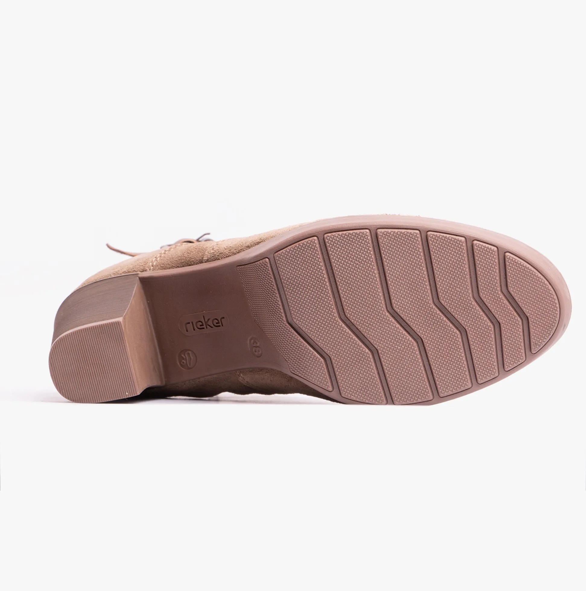 Rieker Y2252-64 Womens Ankle Boots Beige