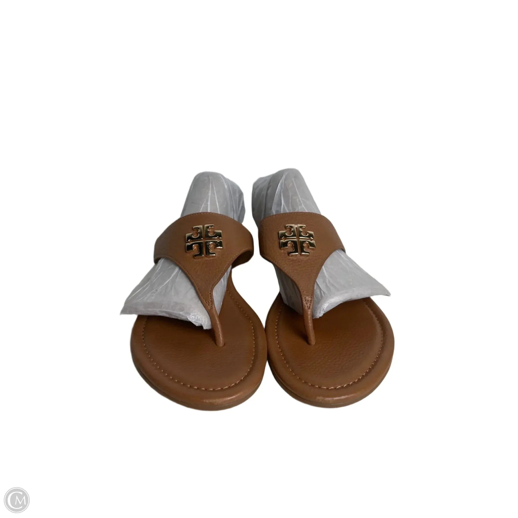 Sandals Designer By Tory Burch In Brown, Size: 10