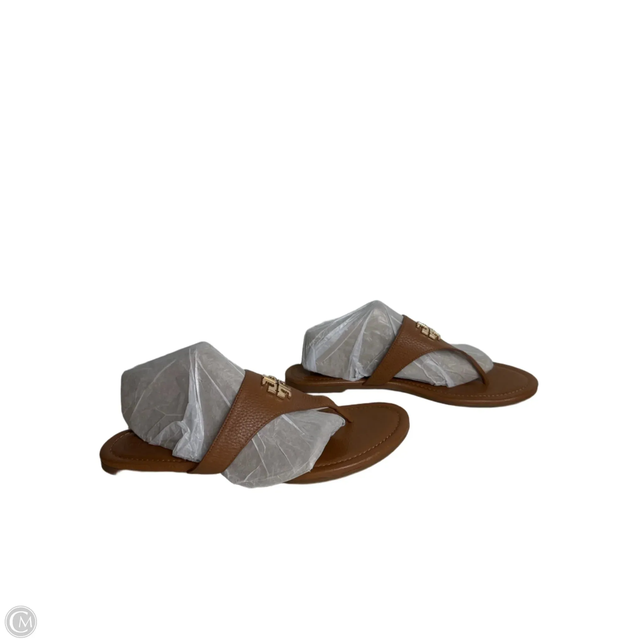 Sandals Designer By Tory Burch In Brown, Size: 10