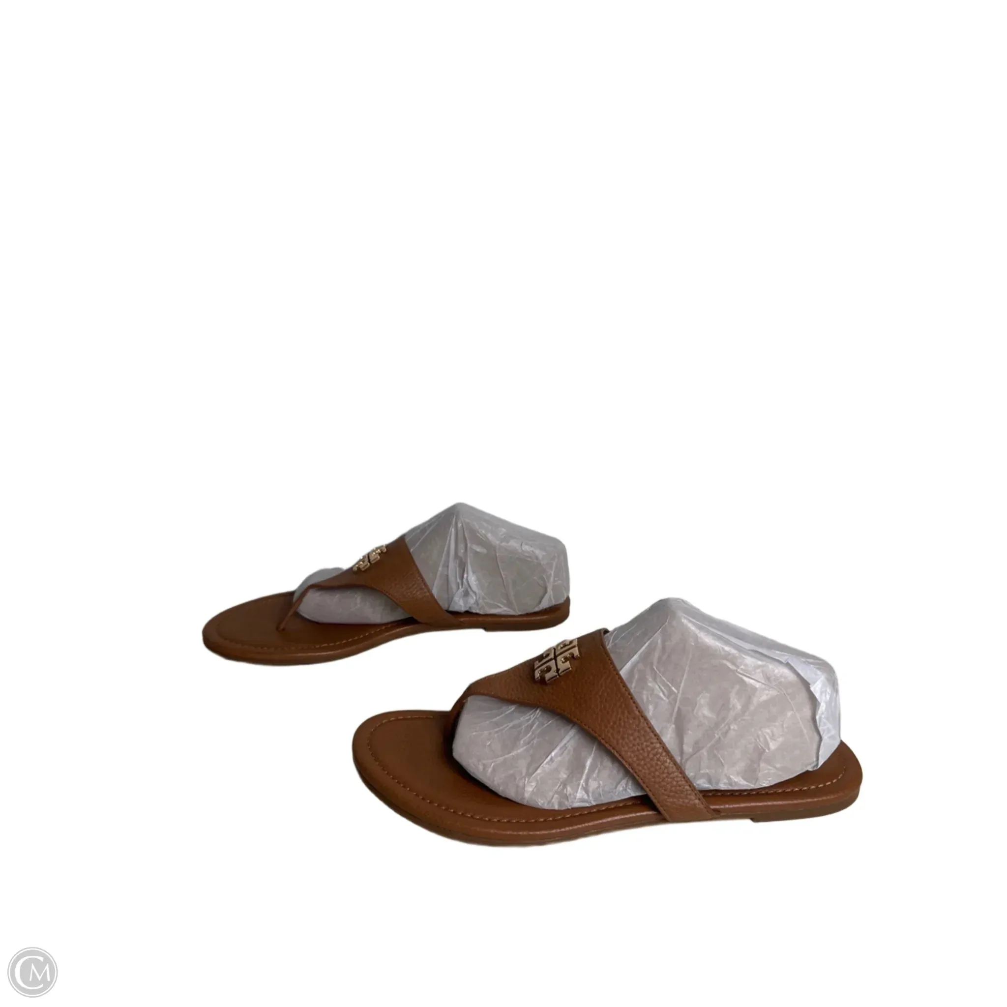 Sandals Designer By Tory Burch In Brown, Size: 10