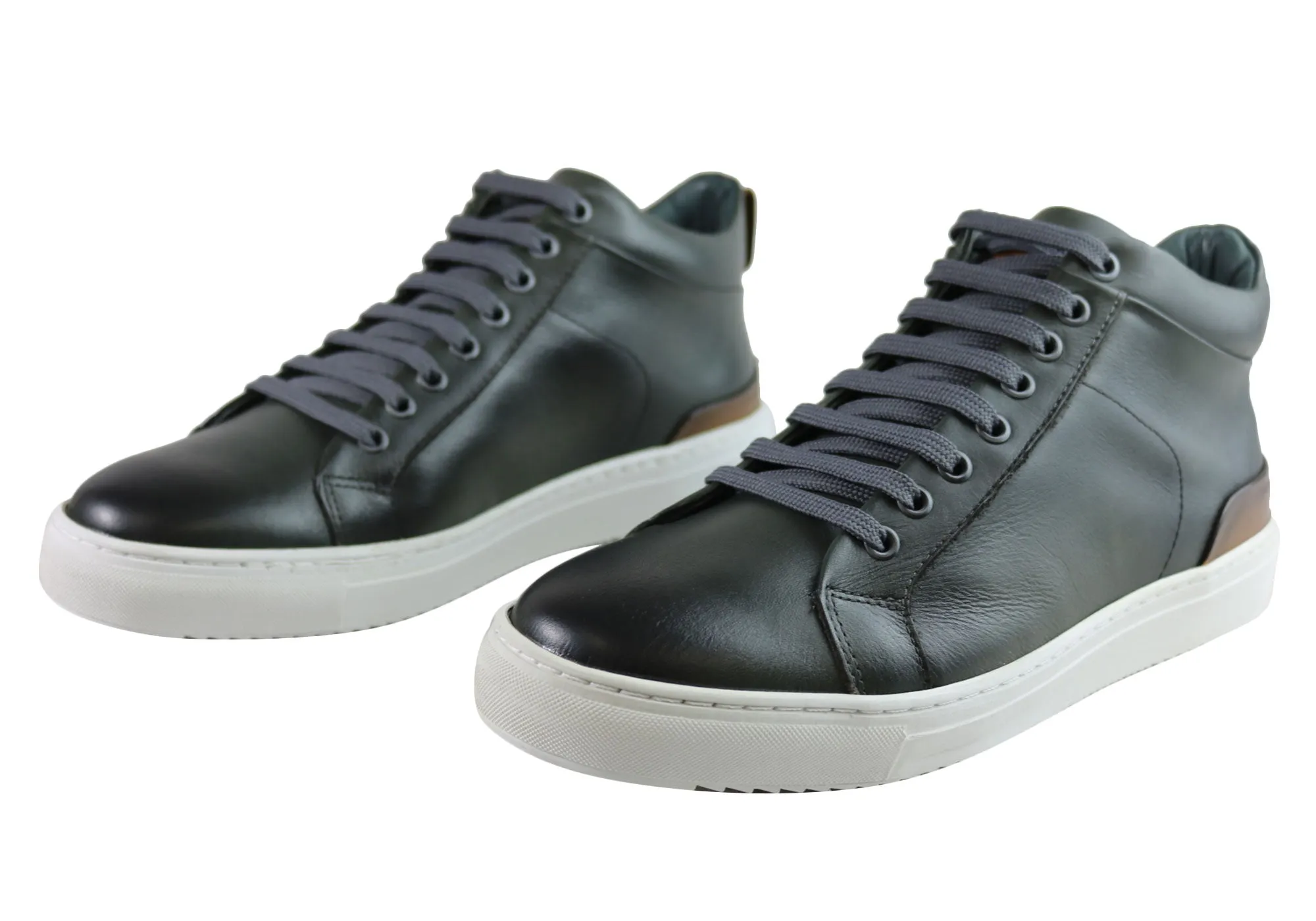 Savelli Brock Mens Leather Casual Boots Made In Brazil