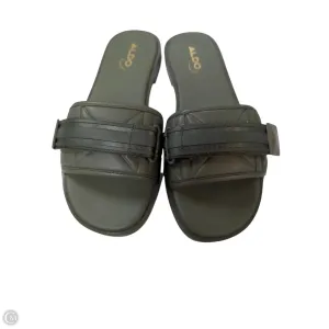 Shoes Flats By Aldo In Green, Size: 6