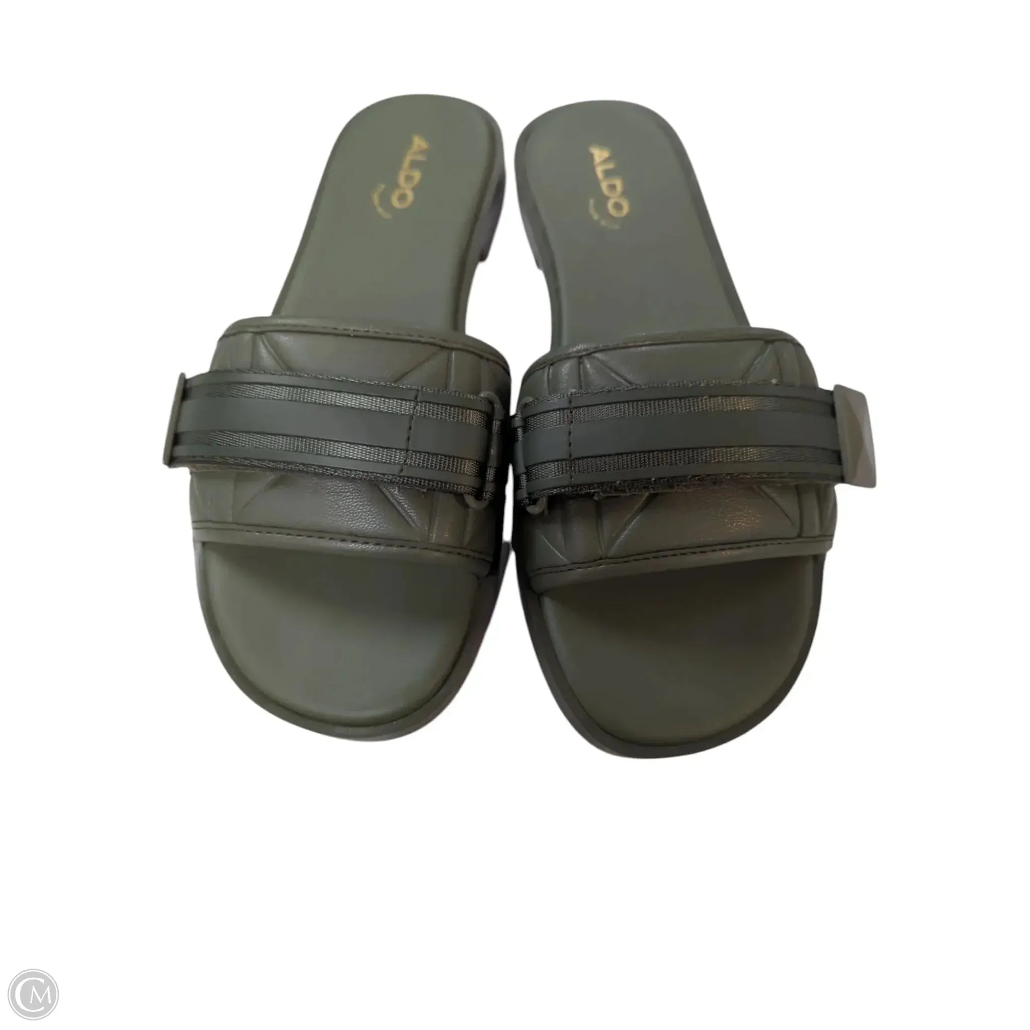 Shoes Flats By Aldo In Green, Size: 6