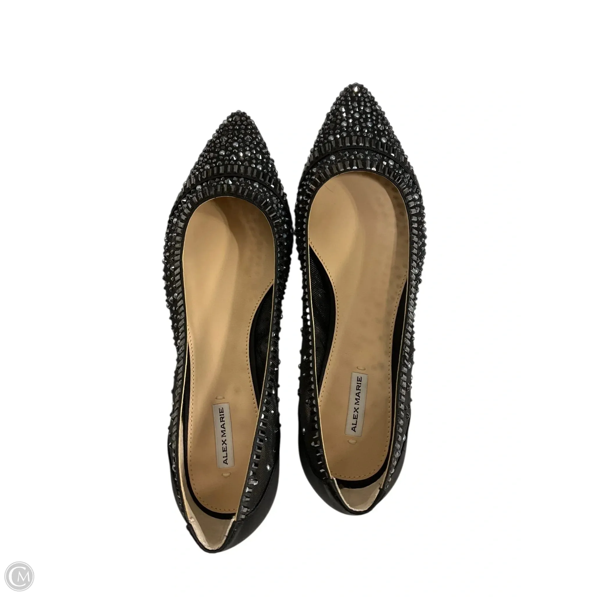 Shoes Flats By Alex Marie In Black, Size: 6.5