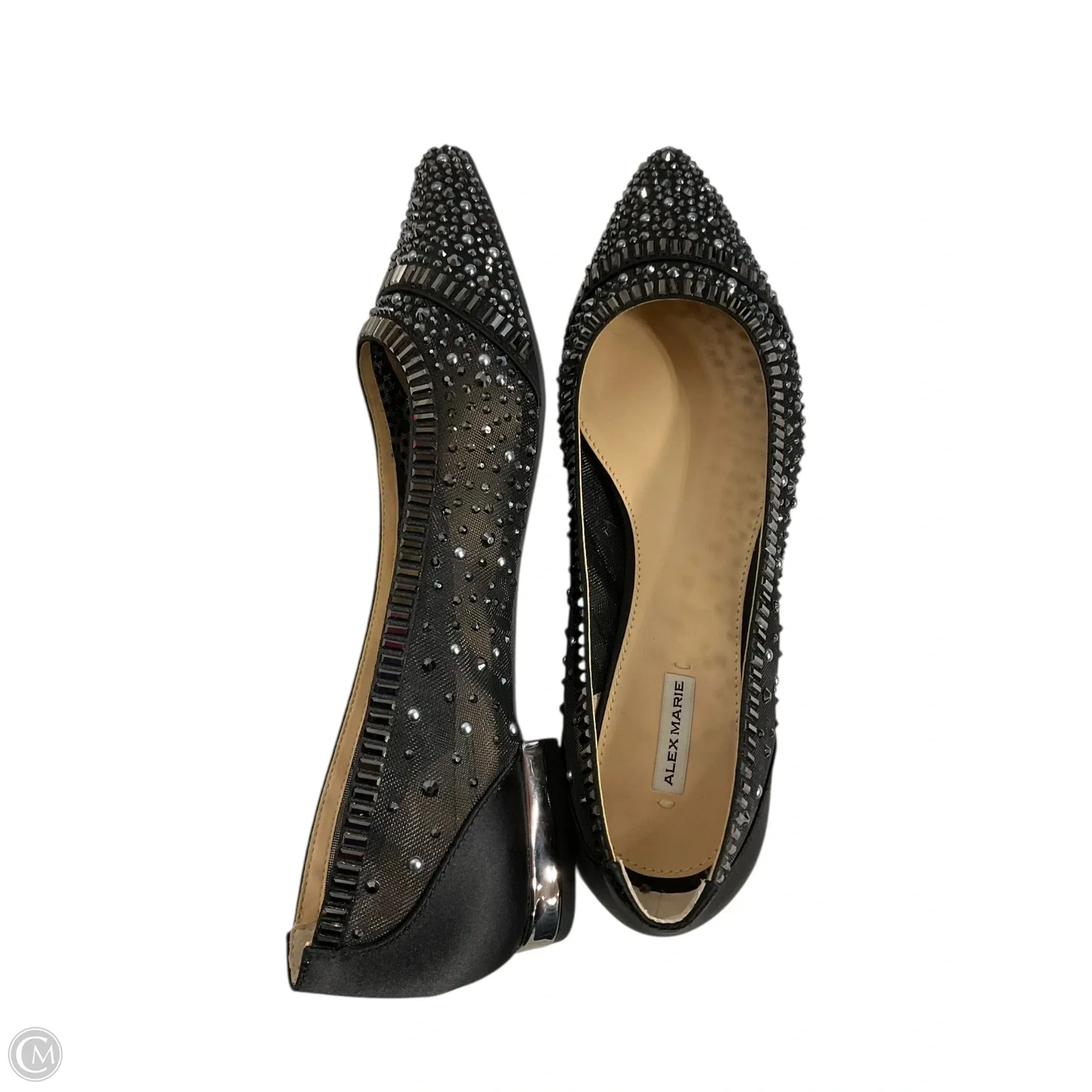 Shoes Flats By Alex Marie In Black, Size: 6.5
