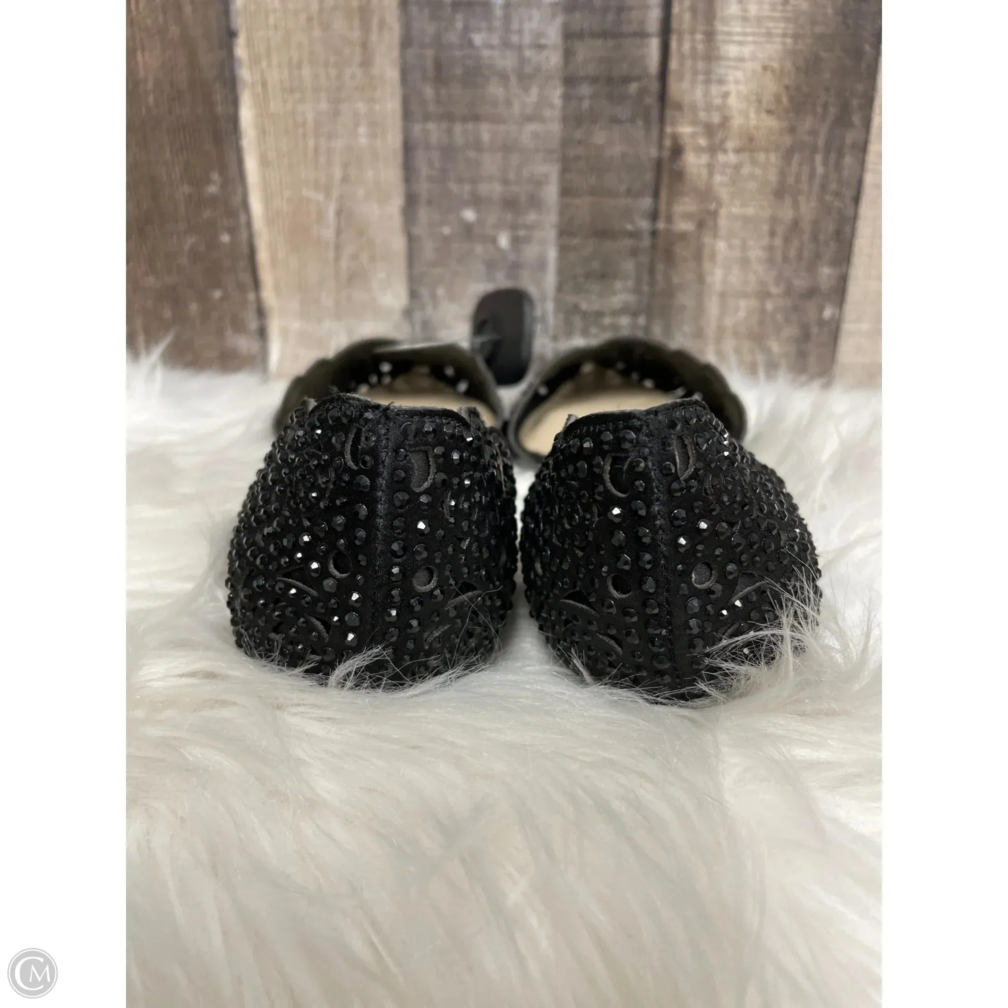 Shoes Flats By Betsey Johnson In Black, Size: 7