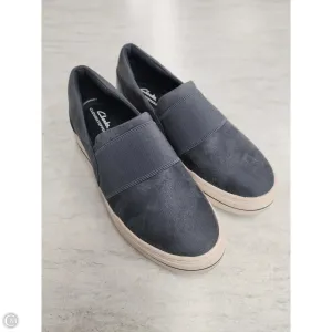 Shoes Flats By Clarks In Blue, Size: 8