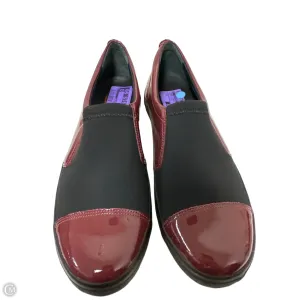 Shoes Flats By Clothes Mentor In Black & Red, Size: 9