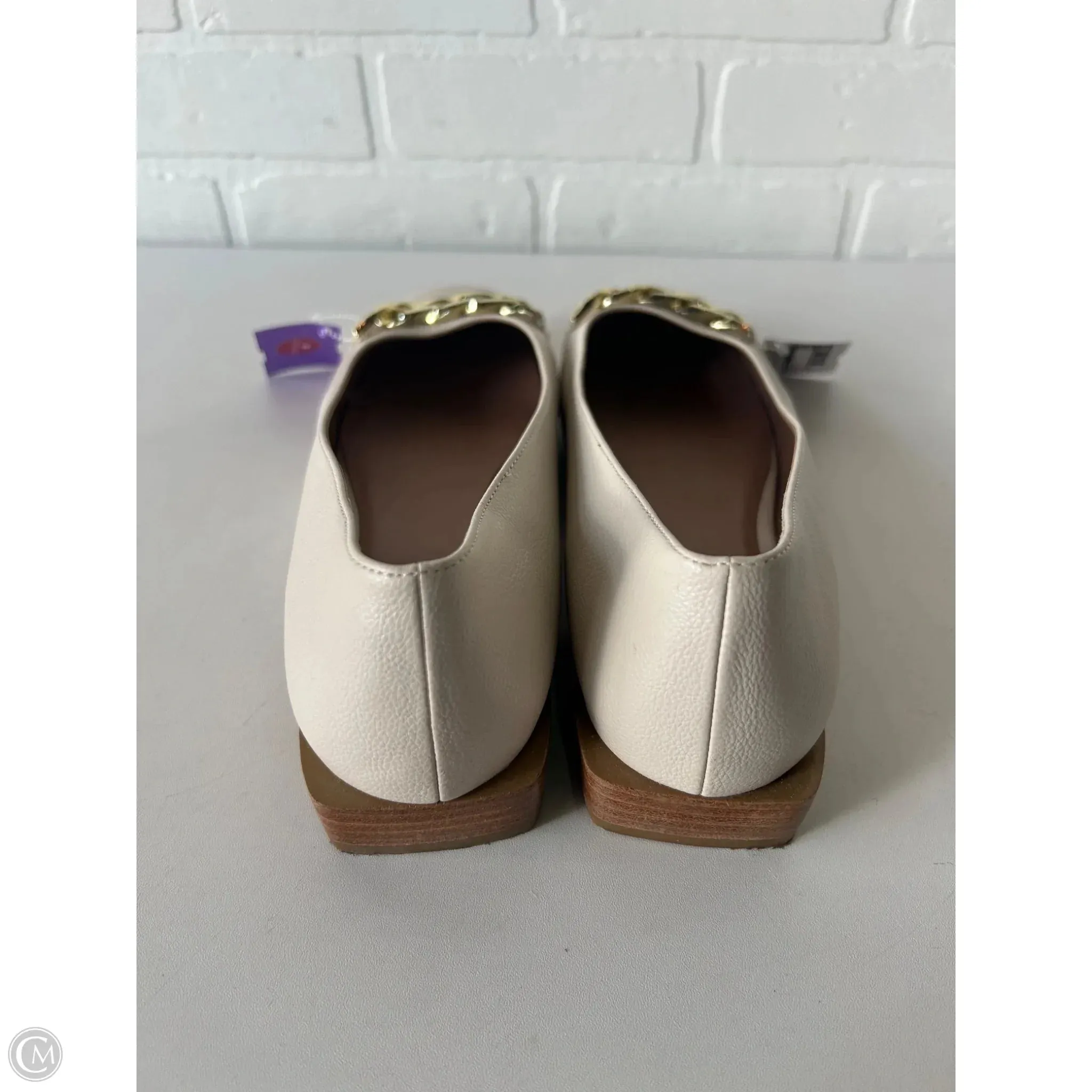Shoes Flats By Linea Paolo In Cream, Size: 11