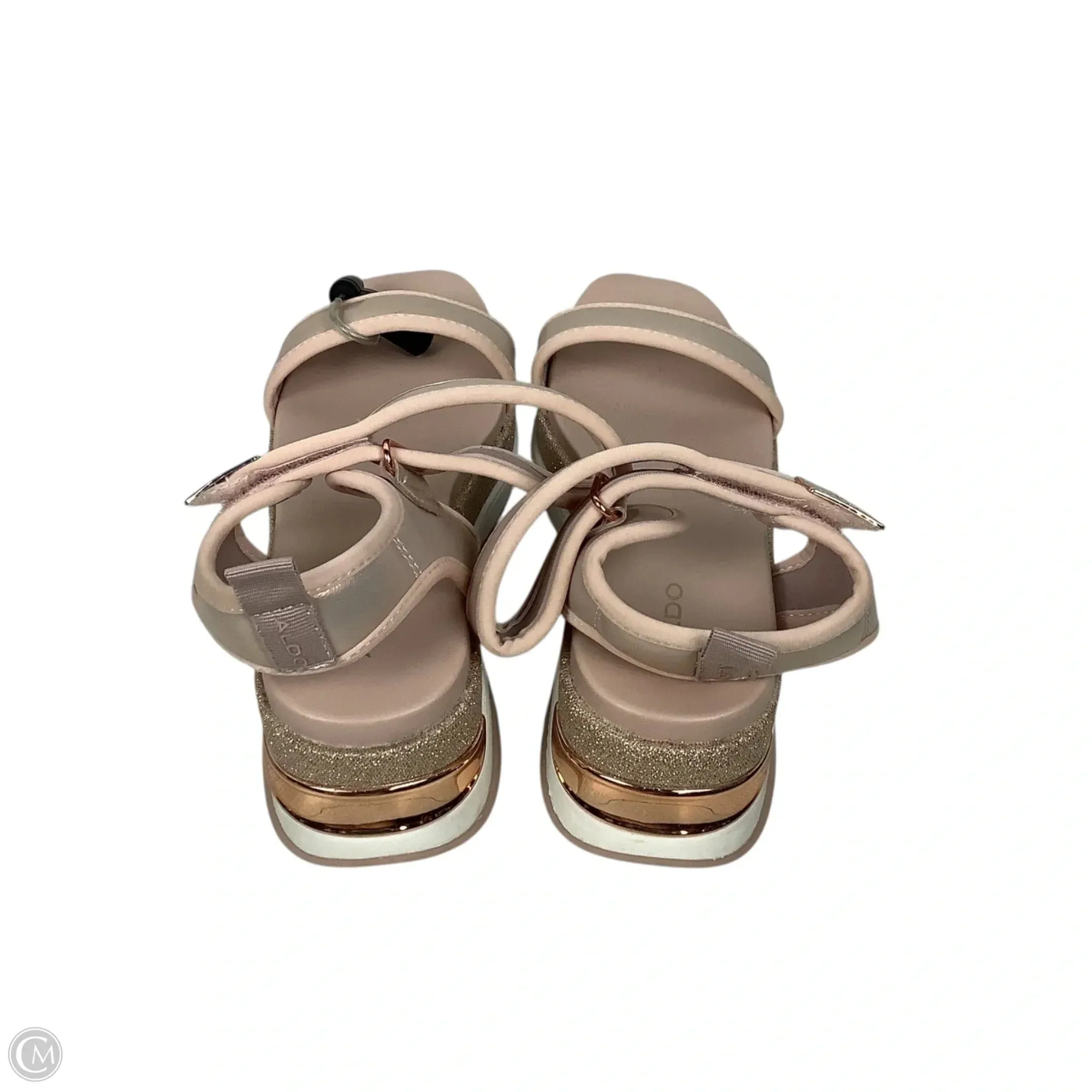 Shoes Heels Block By Aldo In Pink, Size: 8