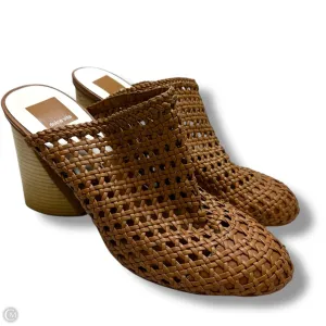 Shoes Heels Block By Dolce Vita In Brown, Size: 9.5