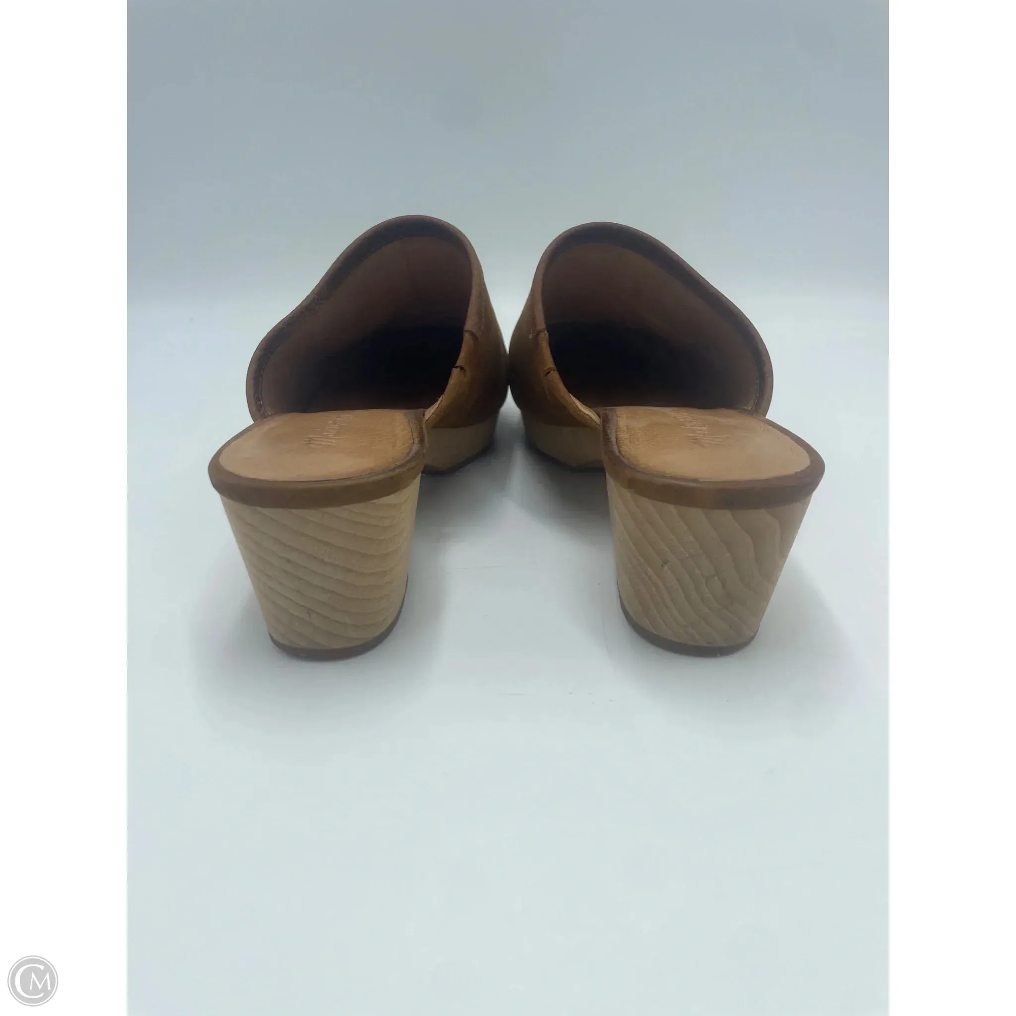 Shoes Heels Block By Madewell In Brown, Size: 9