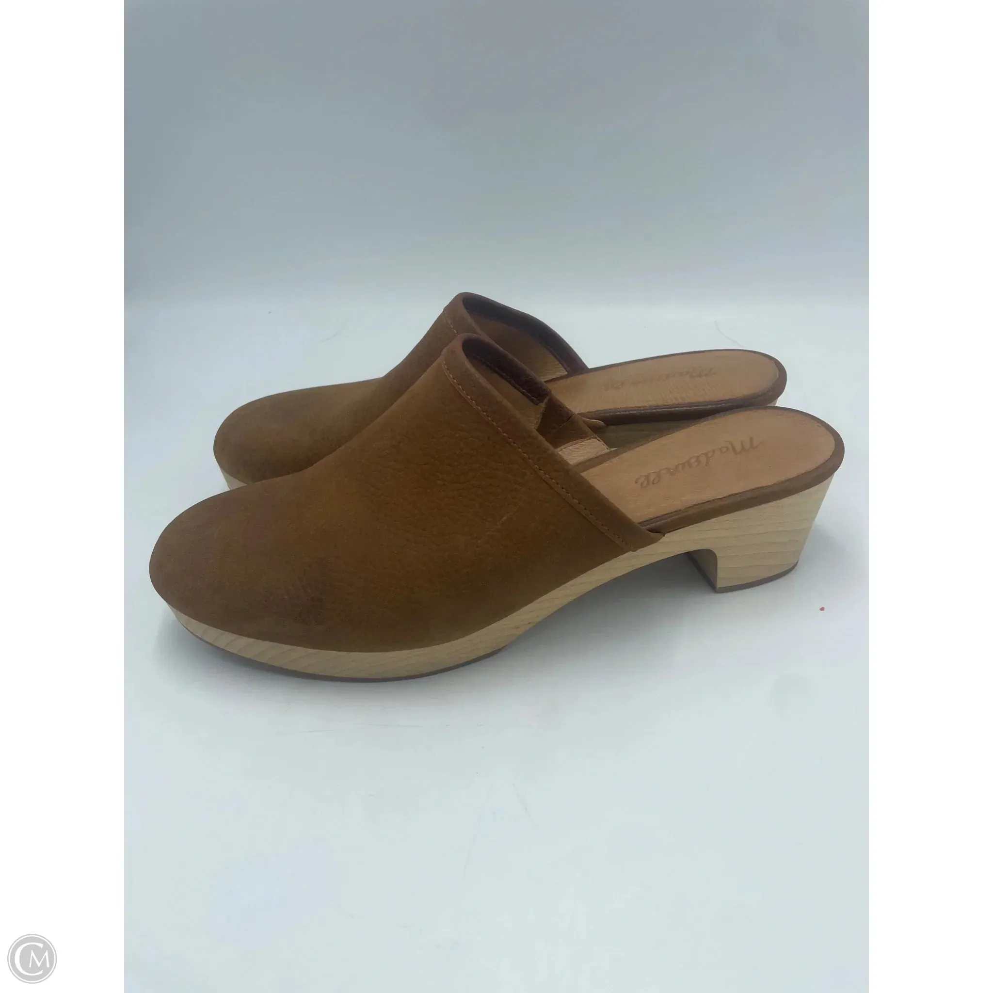 Shoes Heels Block By Madewell In Brown, Size: 9