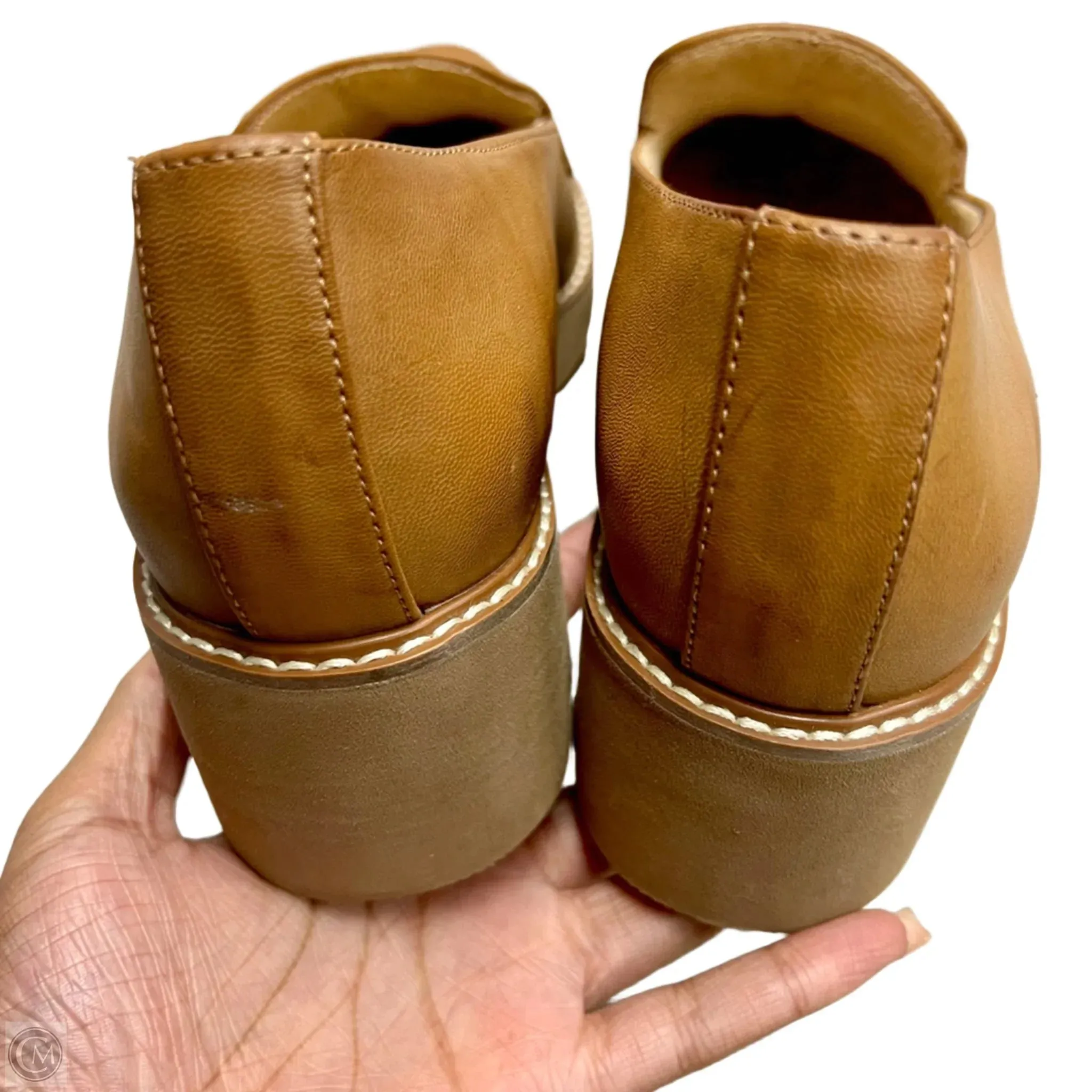 Shoes Heels Block By Naturalizer In Brown, Size: 9