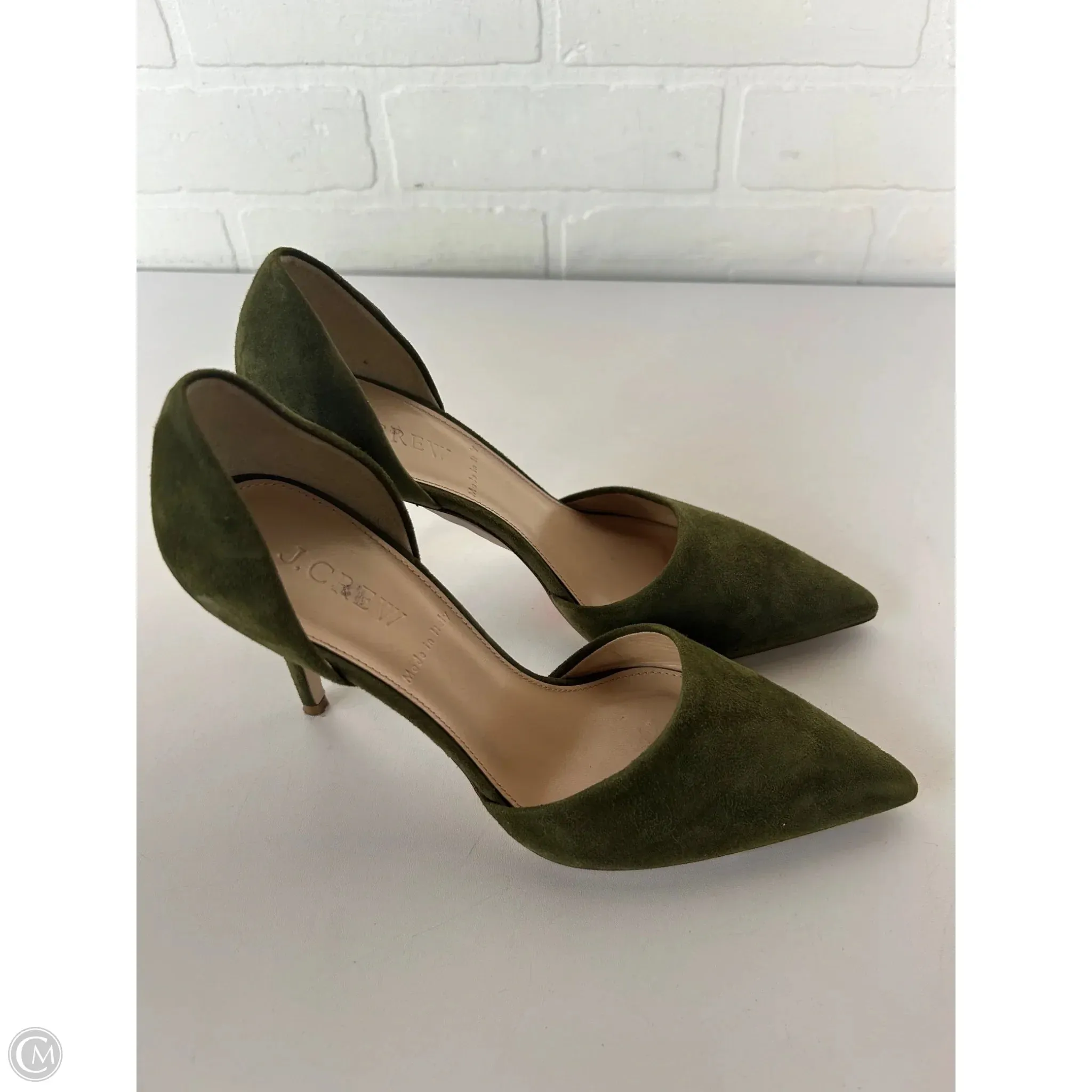 Shoes Heels Stiletto By J. Crew In Green, Size: 5.5