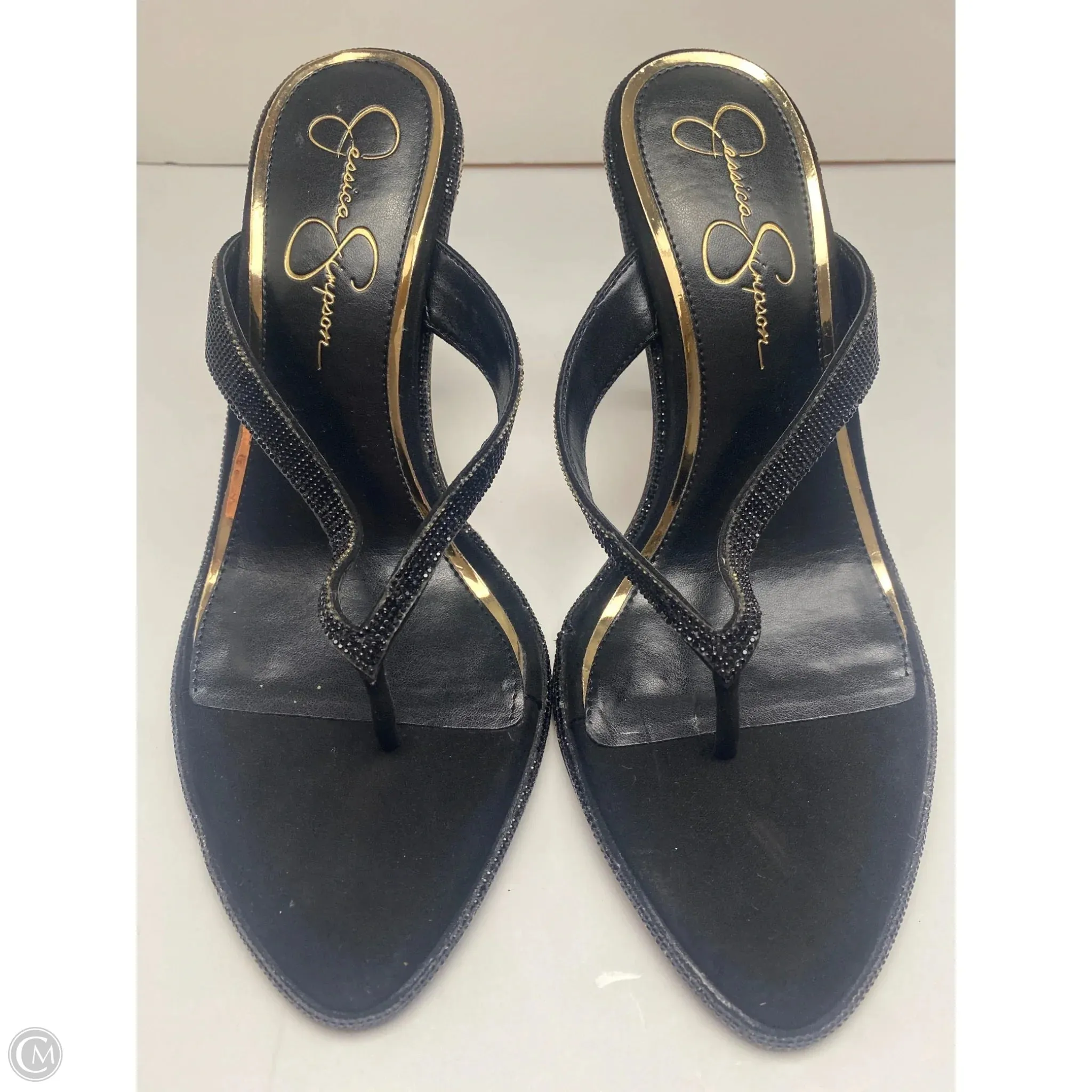 Shoes Heels Stiletto By Jessica Simpson In Black, Size: 9