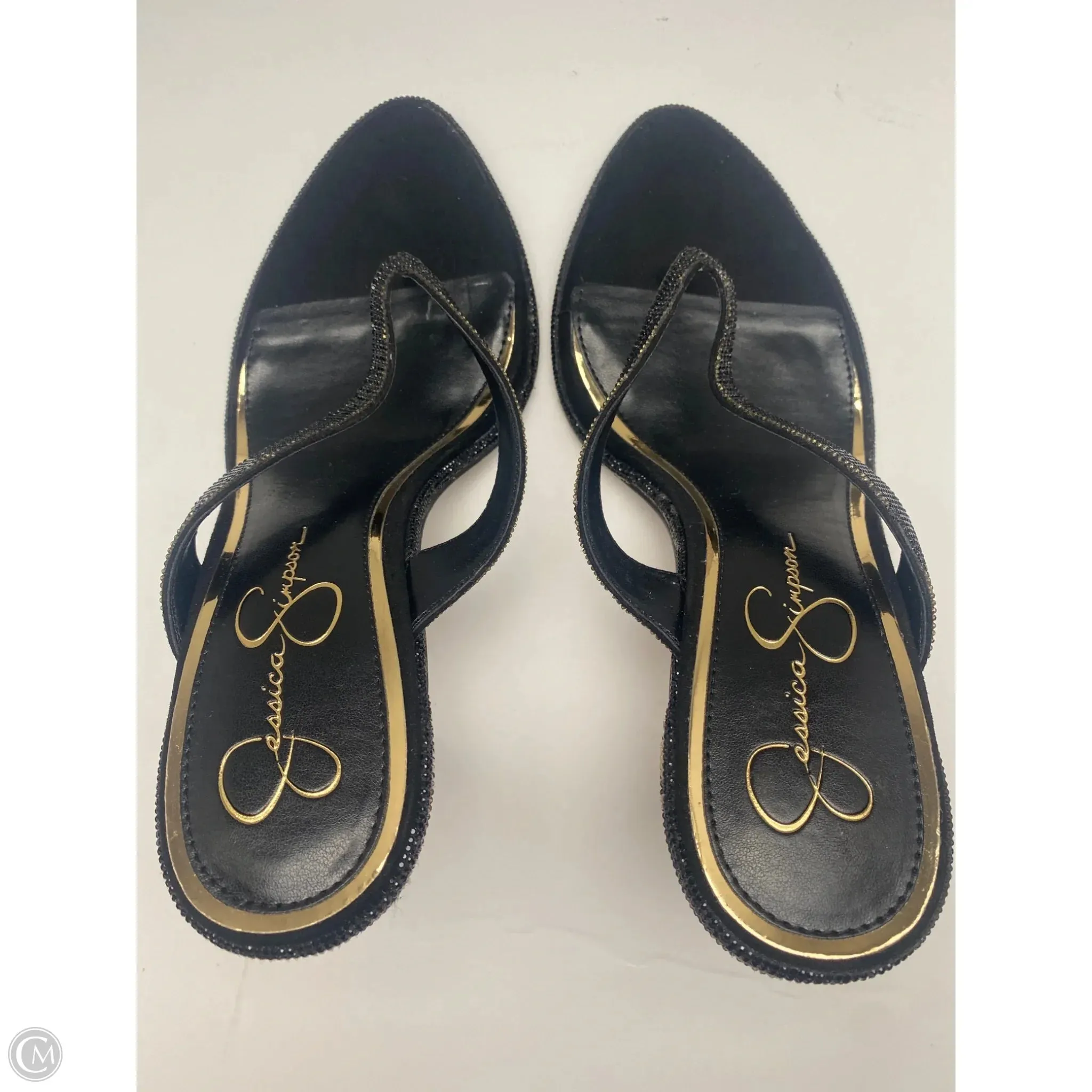 Shoes Heels Stiletto By Jessica Simpson In Black, Size: 9