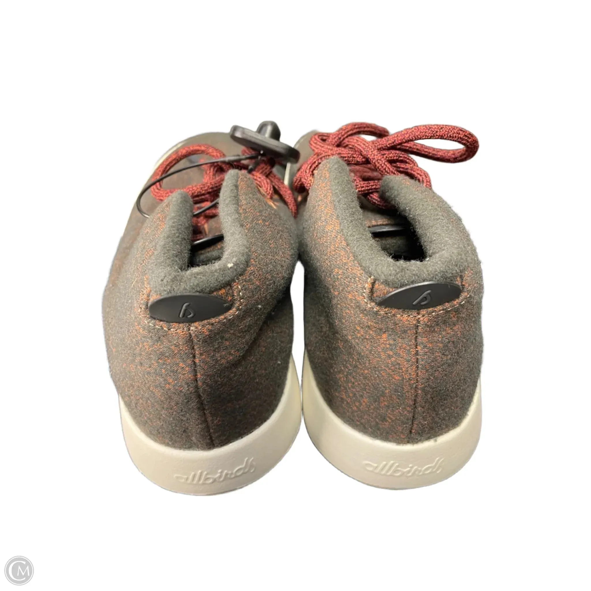 Shoes Sneakers By Allbirds In Green & Red, Size: 8