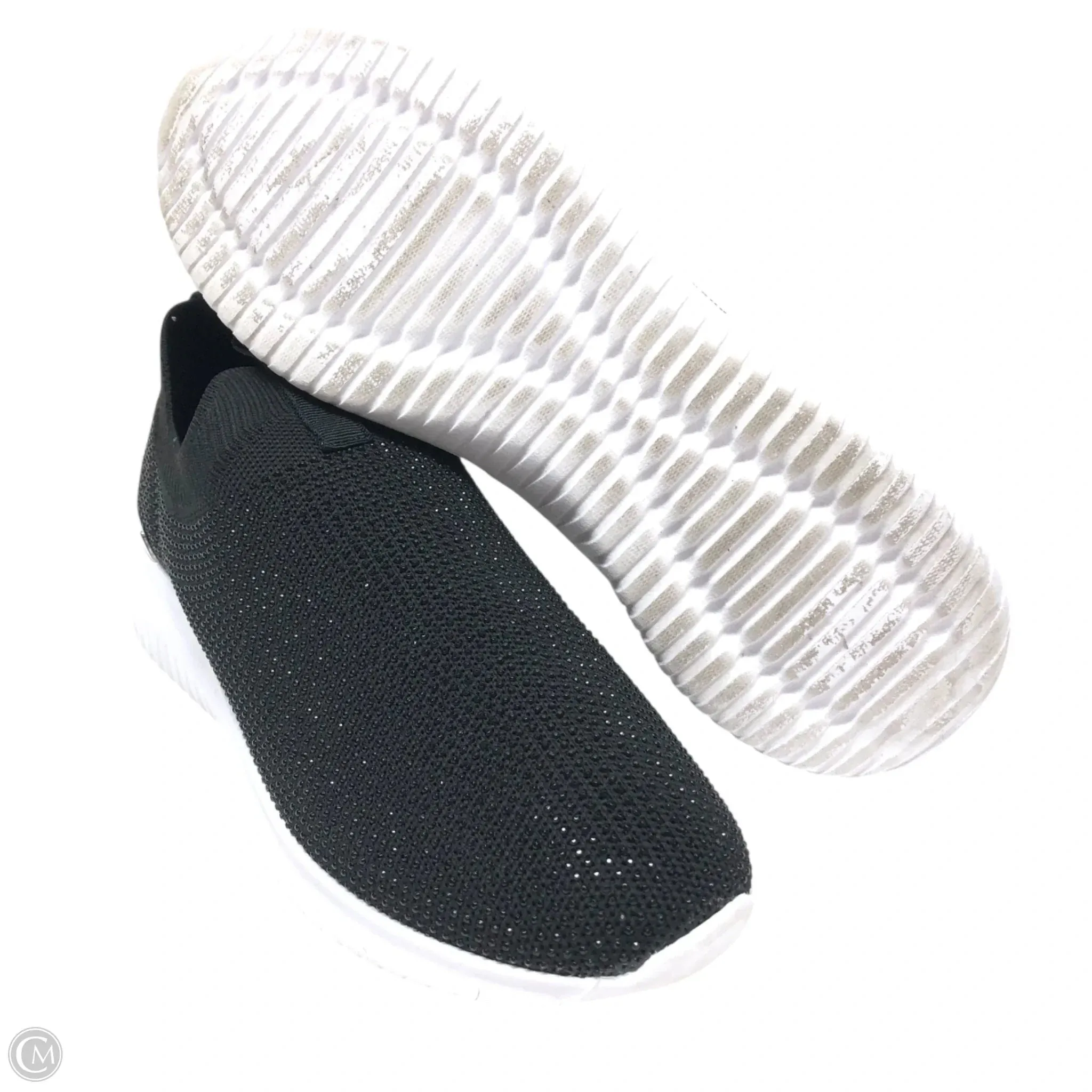 Shoes Sneakers By Anne Klein In Black & White, Size: 9.5