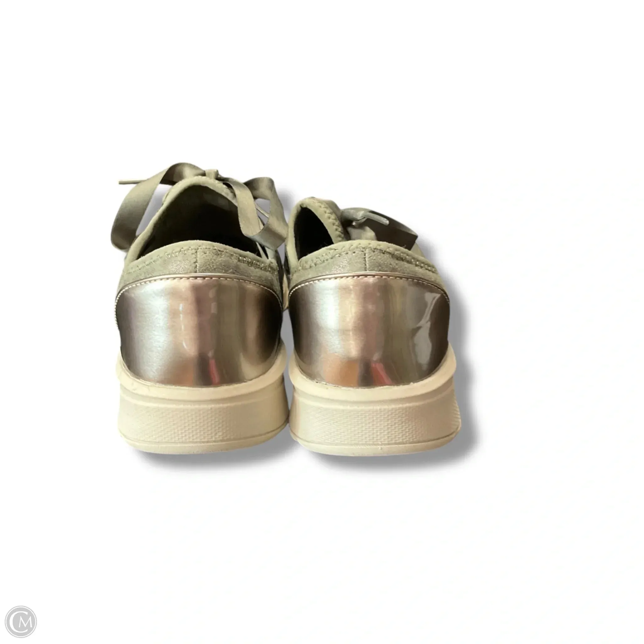 Shoes Sneakers By Bzees In Green, Size: 8.5