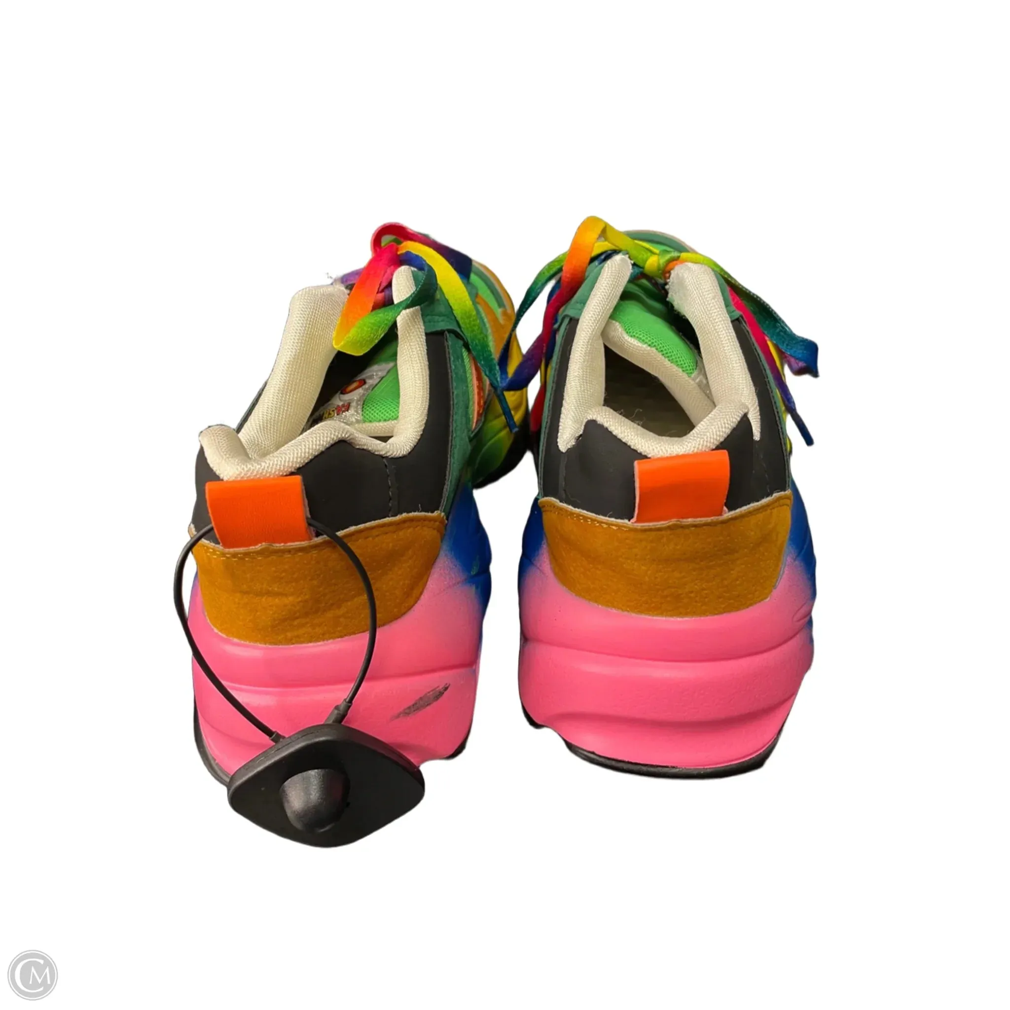Shoes Sneakers By Clothes Mentor In Multi-colored, Size: 8