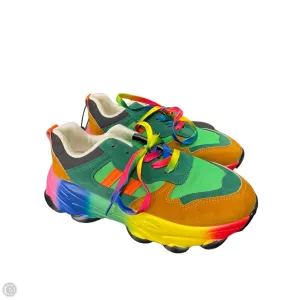 Shoes Sneakers By Clothes Mentor In Multi-colored, Size: 8