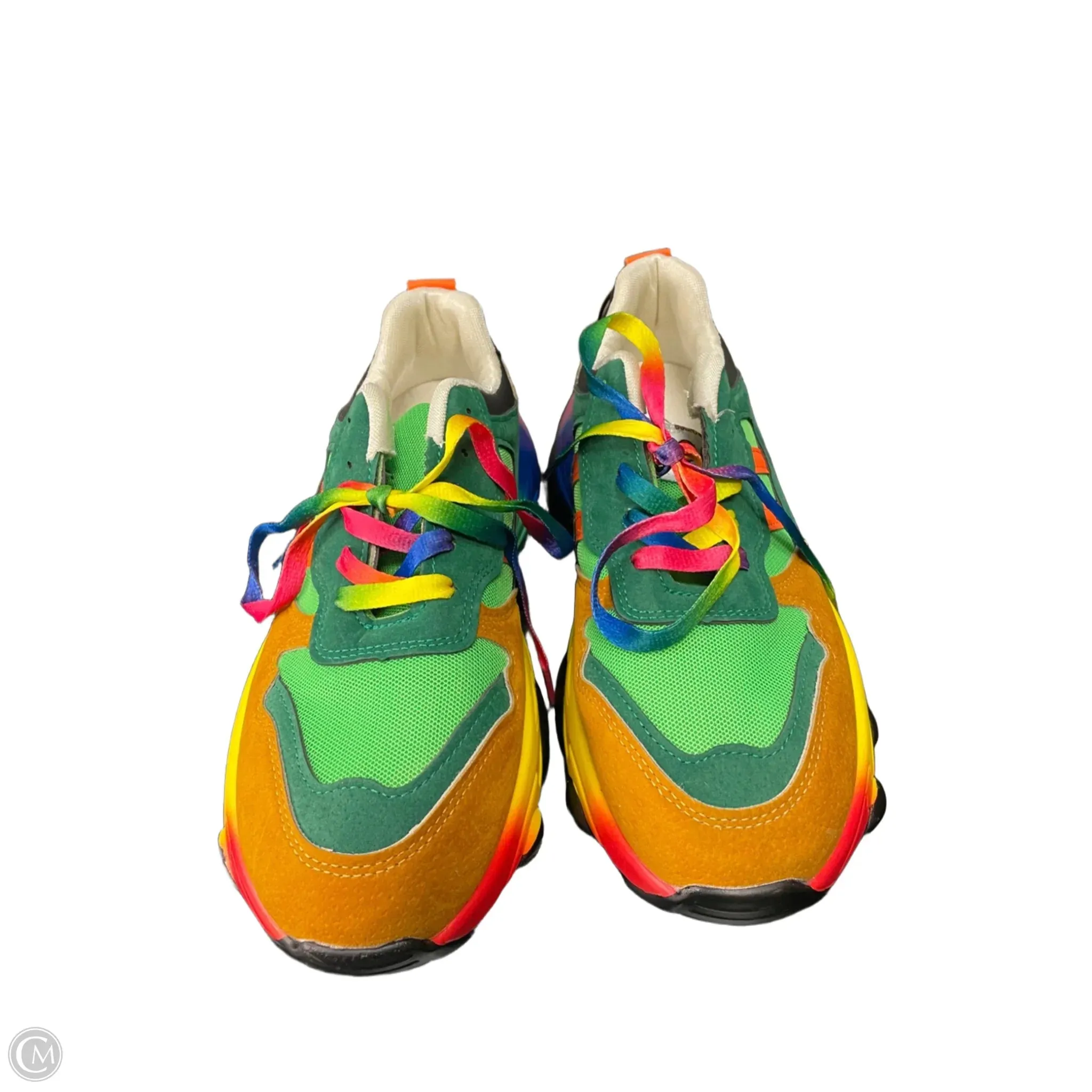 Shoes Sneakers By Clothes Mentor In Multi-colored, Size: 8
