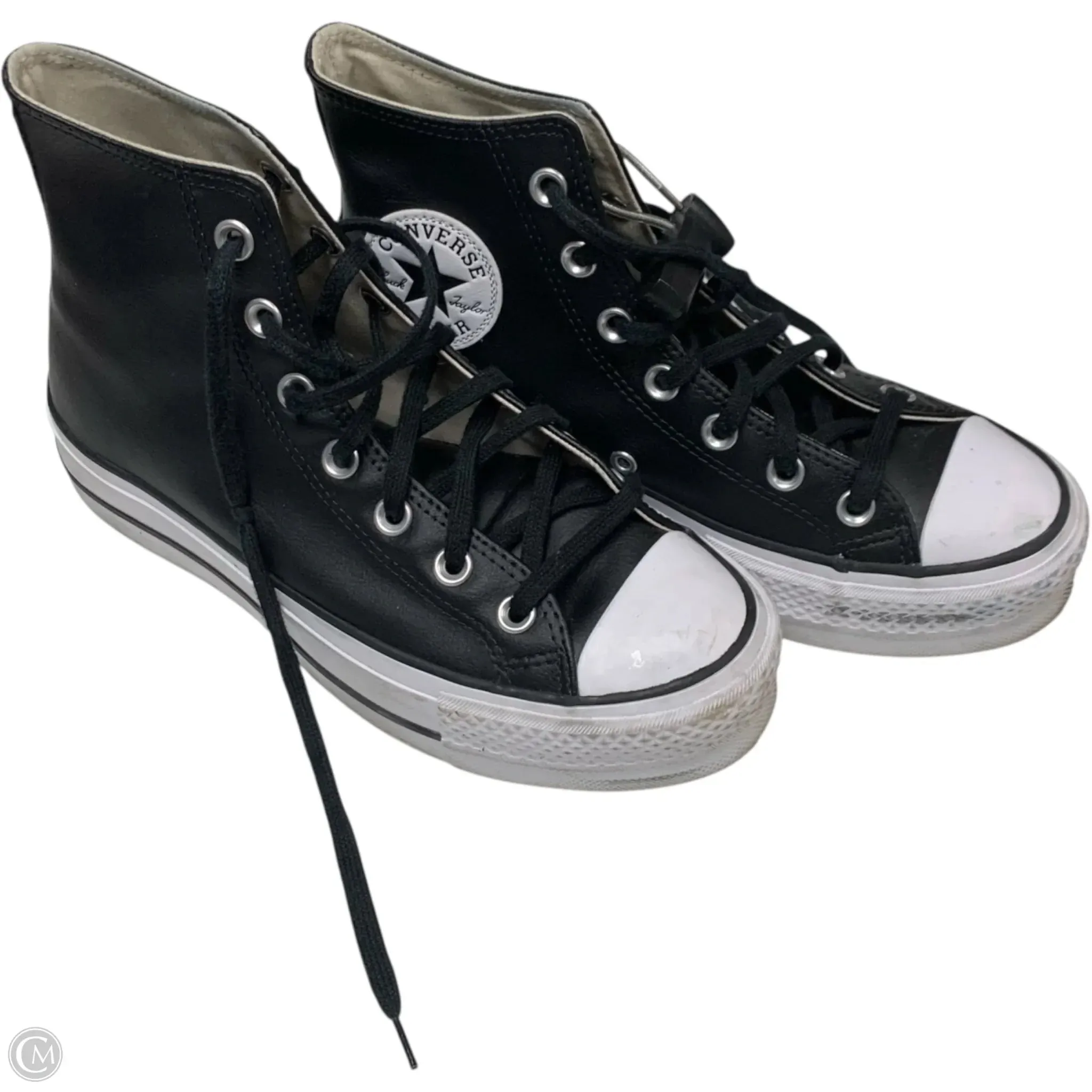 Shoes Sneakers By Converse In Black, Size: 7