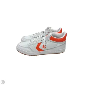 Shoes Sneakers By Converse In Orange & White, Size: 8