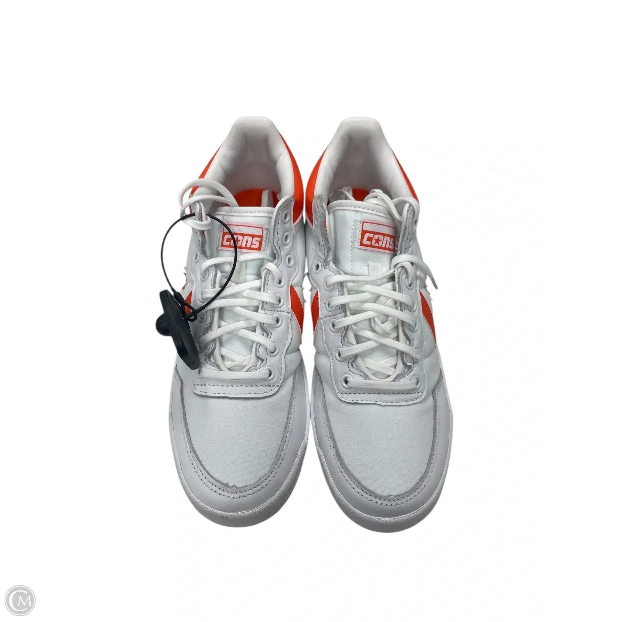 Shoes Sneakers By Converse In Orange & White, Size: 8