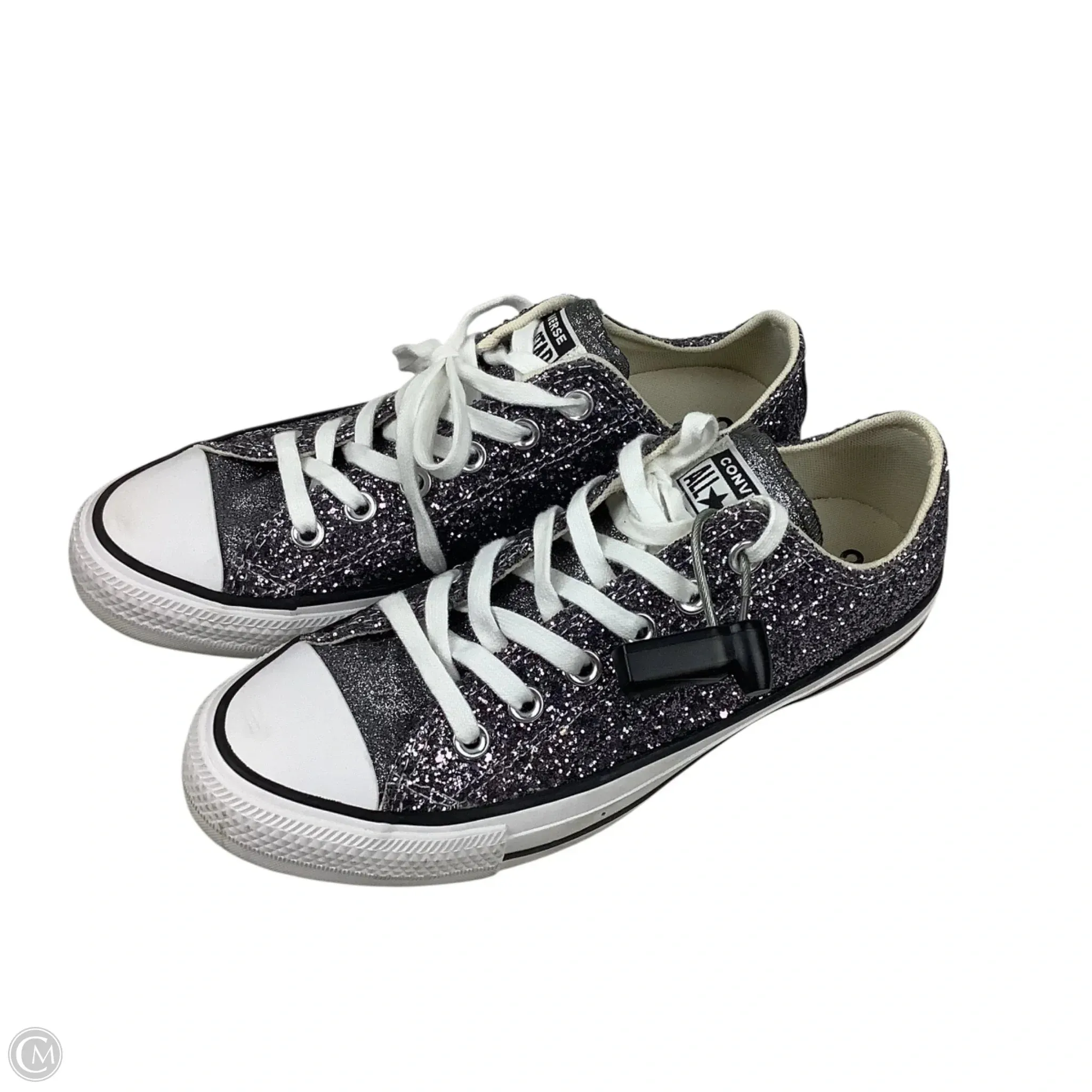 Shoes Sneakers By Converse In Silver, Size: 8