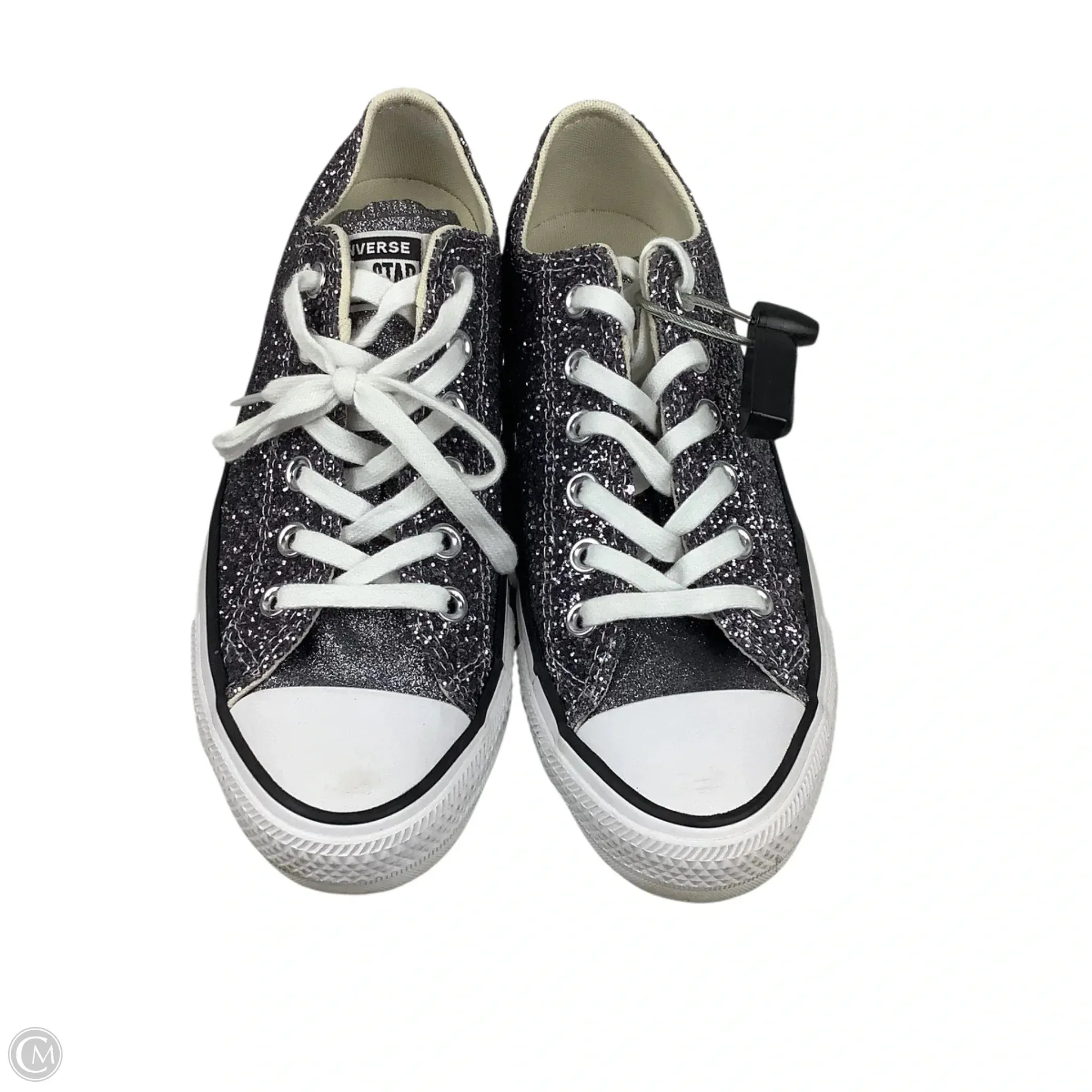 Shoes Sneakers By Converse In Silver, Size: 8
