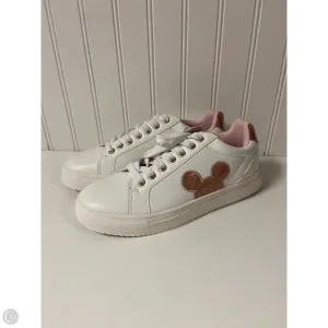 Shoes Sneakers By Disney Store In White, Size: 7