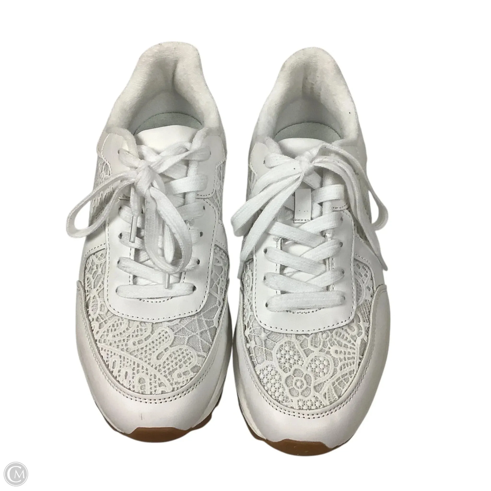 Shoes Sneakers By Jelly Pop In White, Size: 9