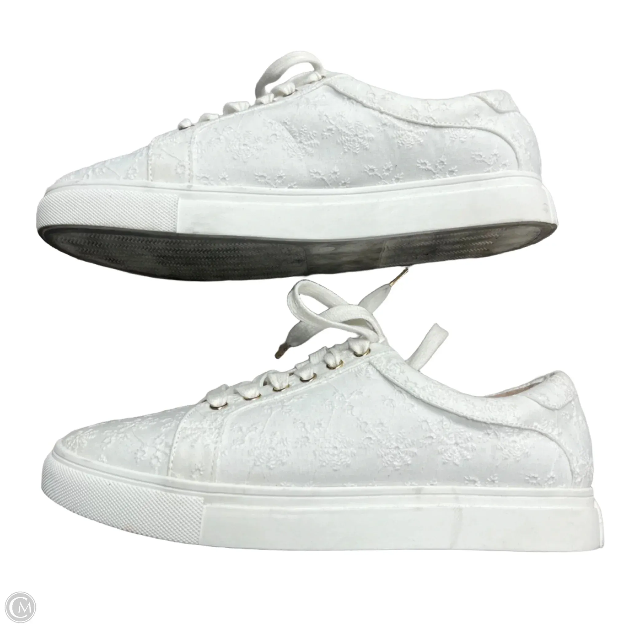 Shoes Sneakers By Loft In White, Size: 7.5